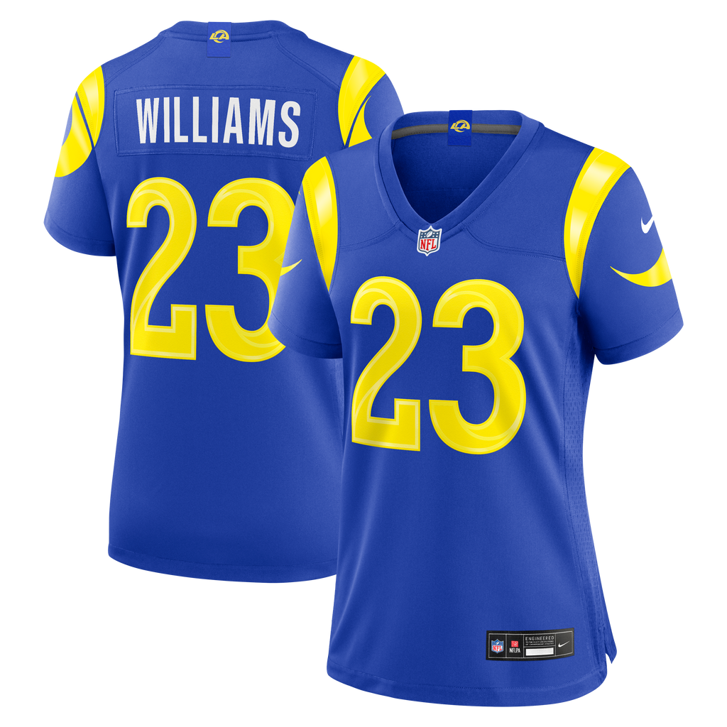Women's Los Angeles Rams Kyren Williams Nike Royal Game Jersey