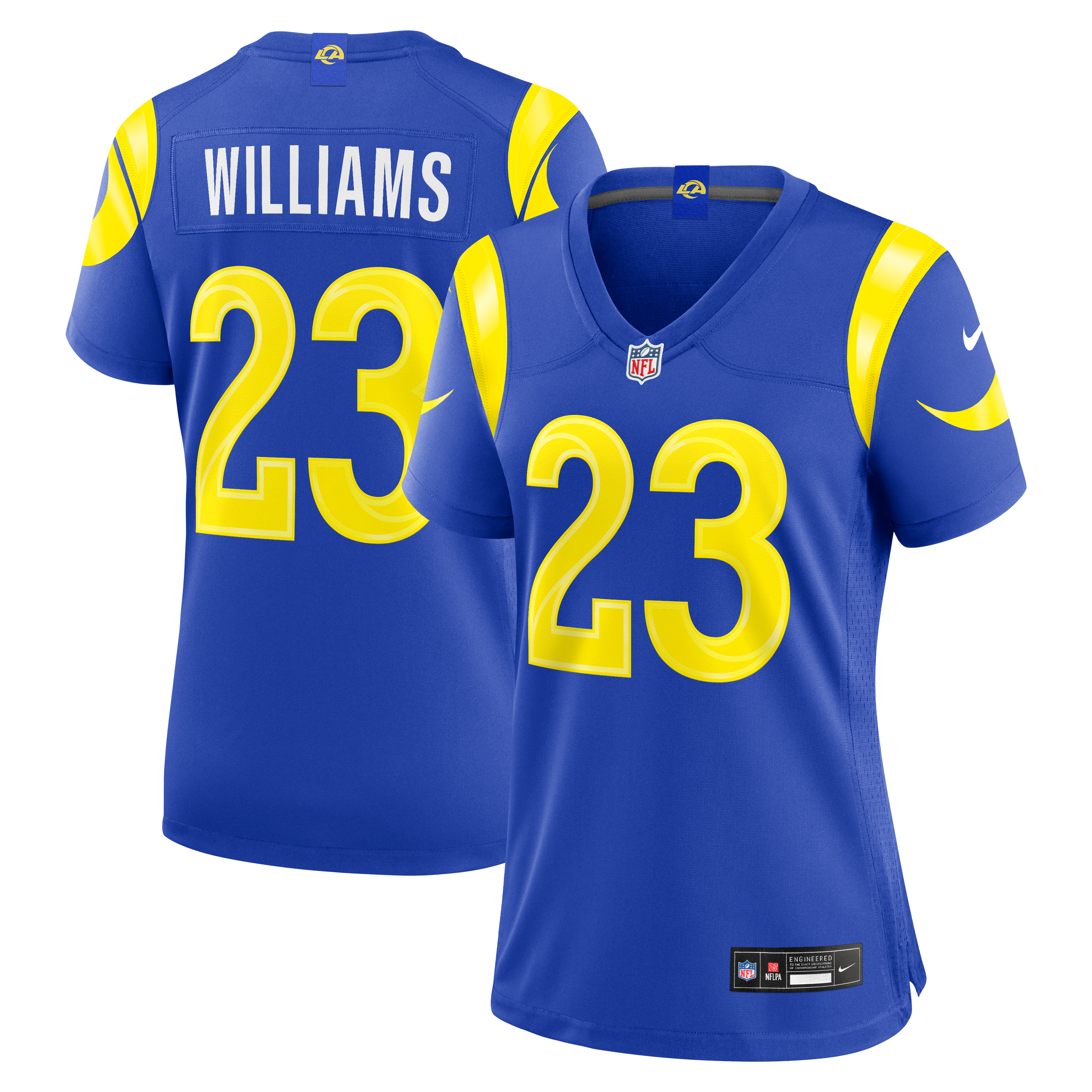 Women's Los Angeles Rams Kyren Williams Nike Royal Game Jersey