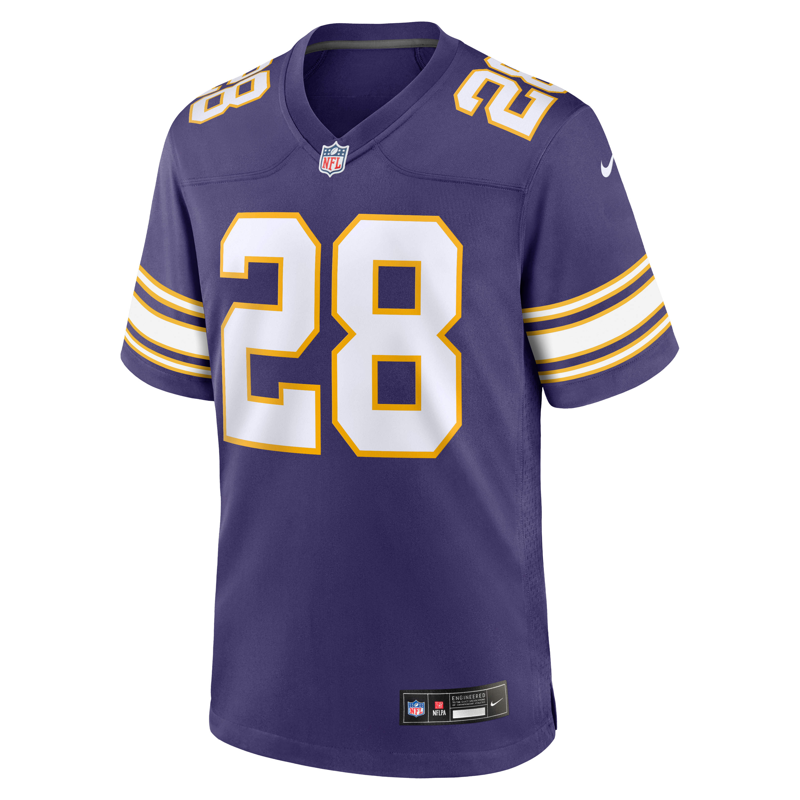 Men's Minnesota Vikings Adrian Peterson Nike Purple Alternate 2 Classic Retired Game Jersey