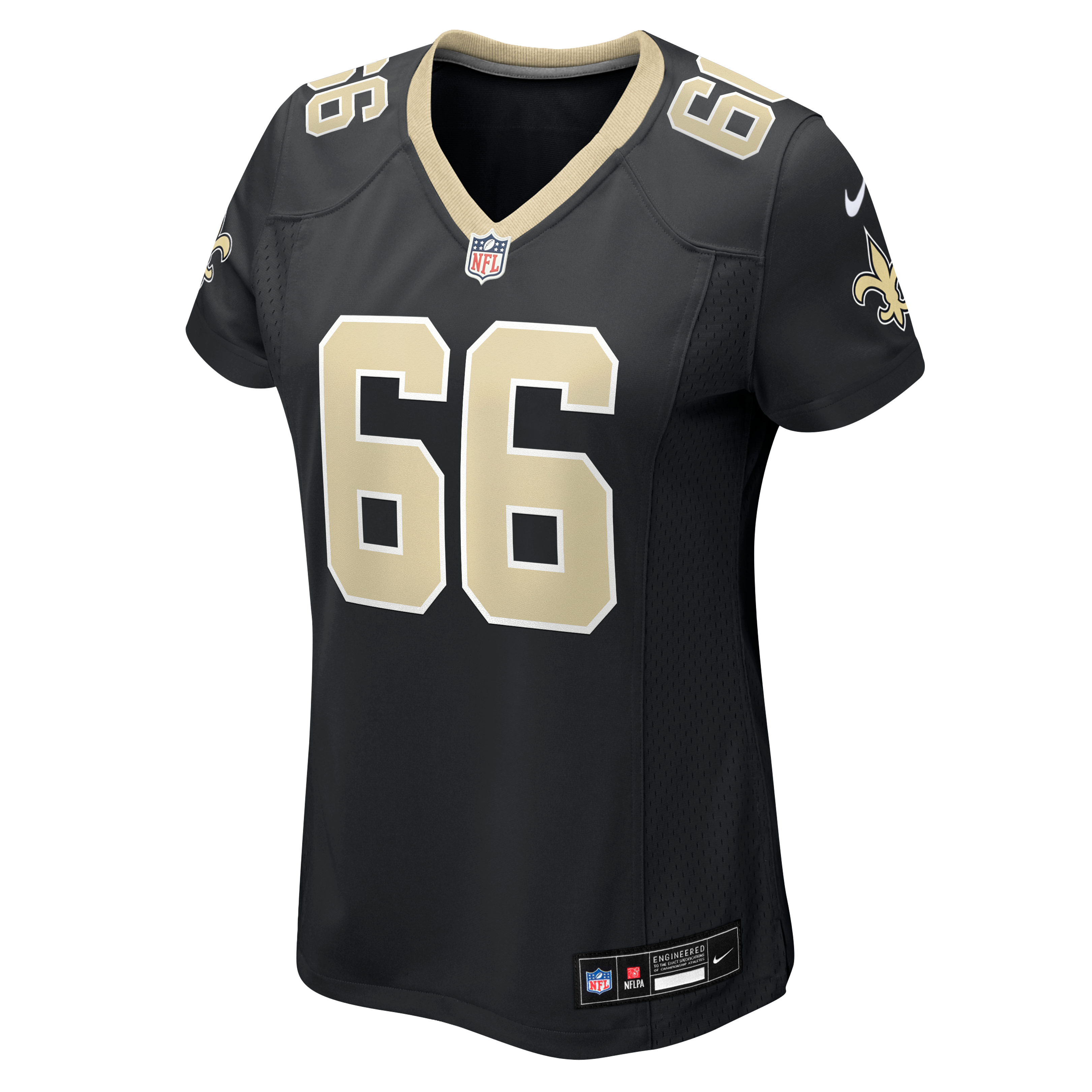 Women's New Orleans Saints William Sherman Nike Black Team Game Jersey
