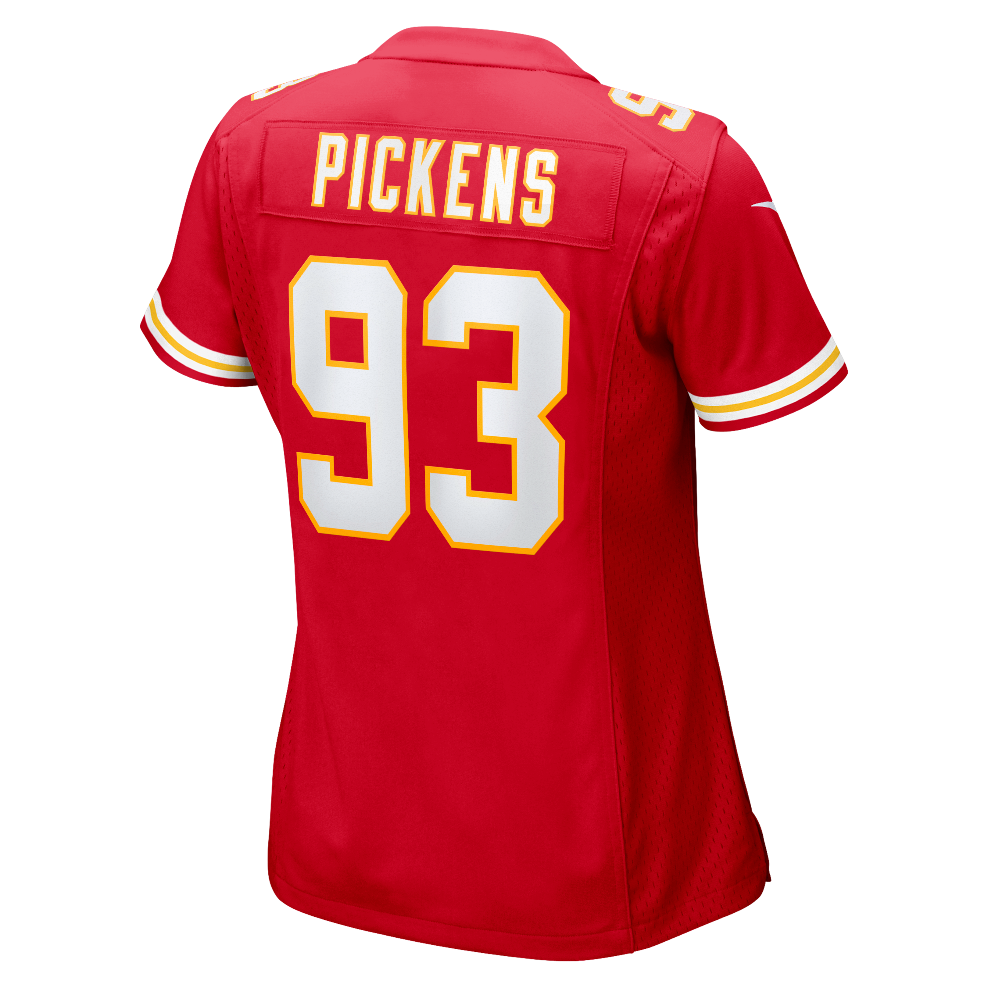 Women's Kansas City Chiefs Zacch Pickens Nike Red Team Game Jersey