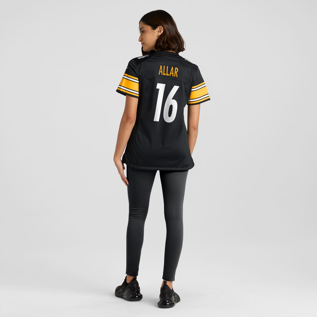 Women's Pittsburgh Steelers Drew Allar Nike Black Team Game Jersey
