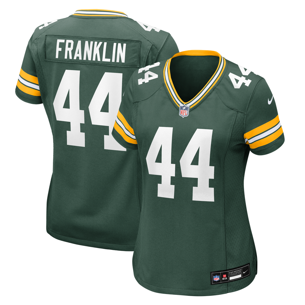 Women's Green Bay Packers Zaire Franklin Nike Green Team Game Jersey