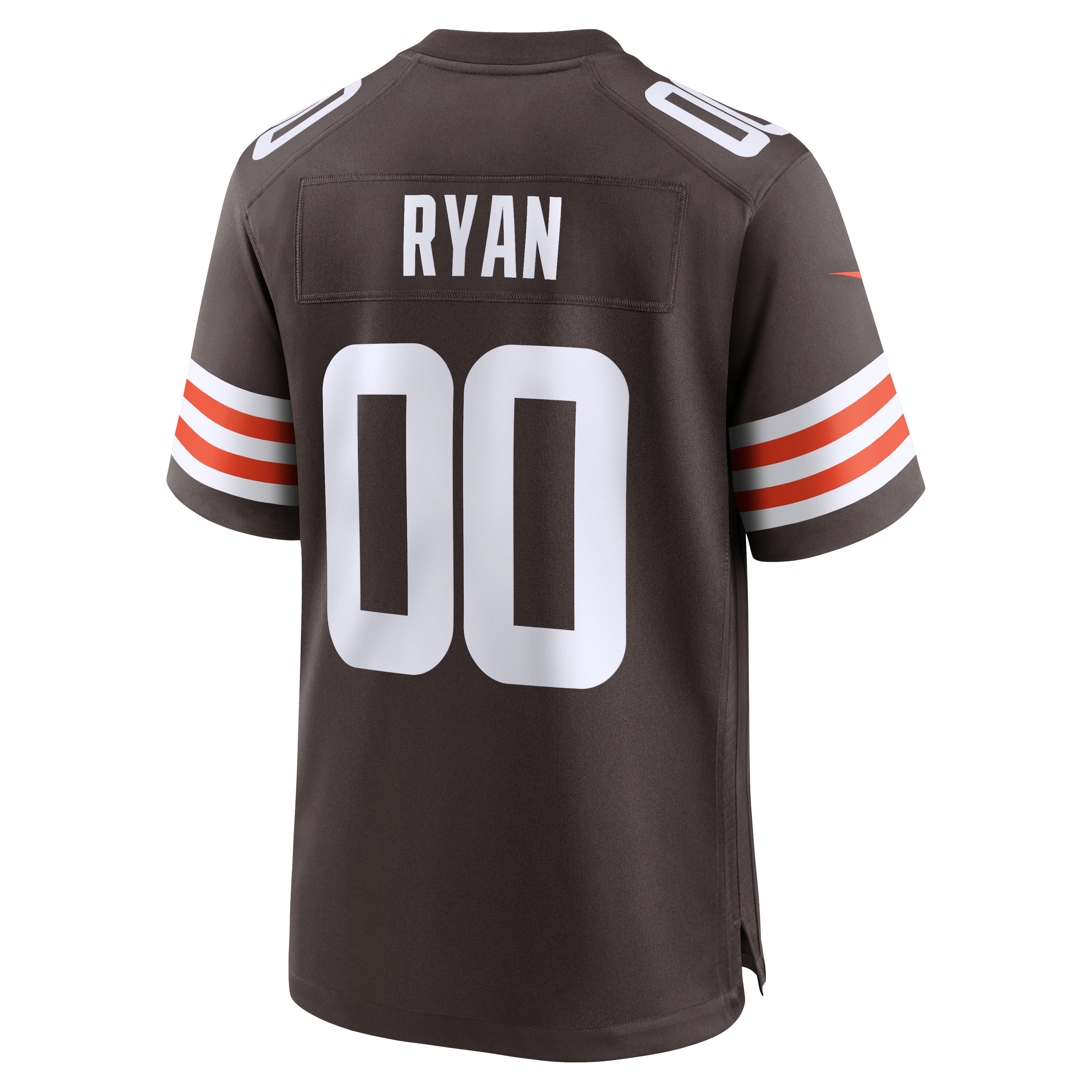 Men's Cleveland Browns Carsen Ryan Nike Brown Game Jersey