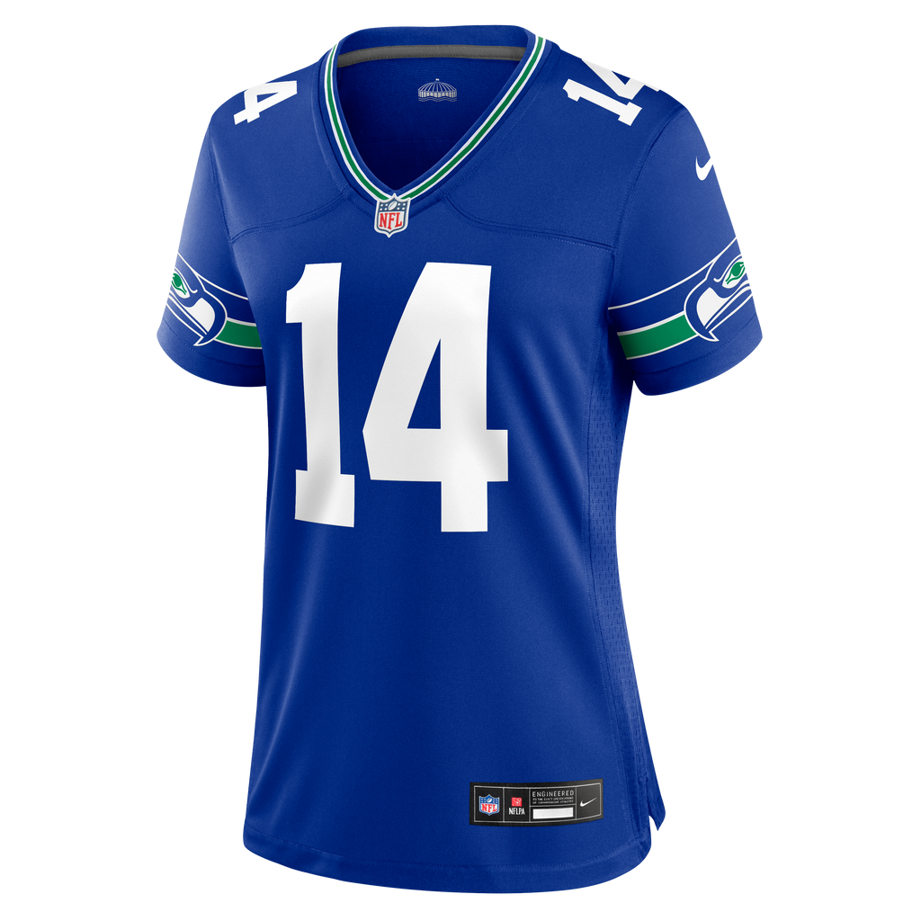Women's Seattle Seahawks Sam Darnold Nike Royal Alternate Game Jersey