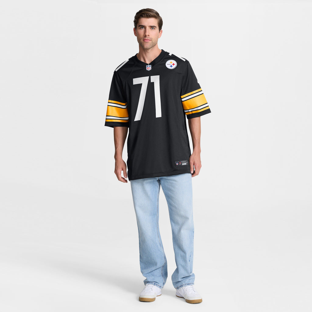 Men's Pittsburgh Steelers Max Iheanachor Nike Black 2026 Nfl Draft First Round Pick No 21 Team Game Jersey