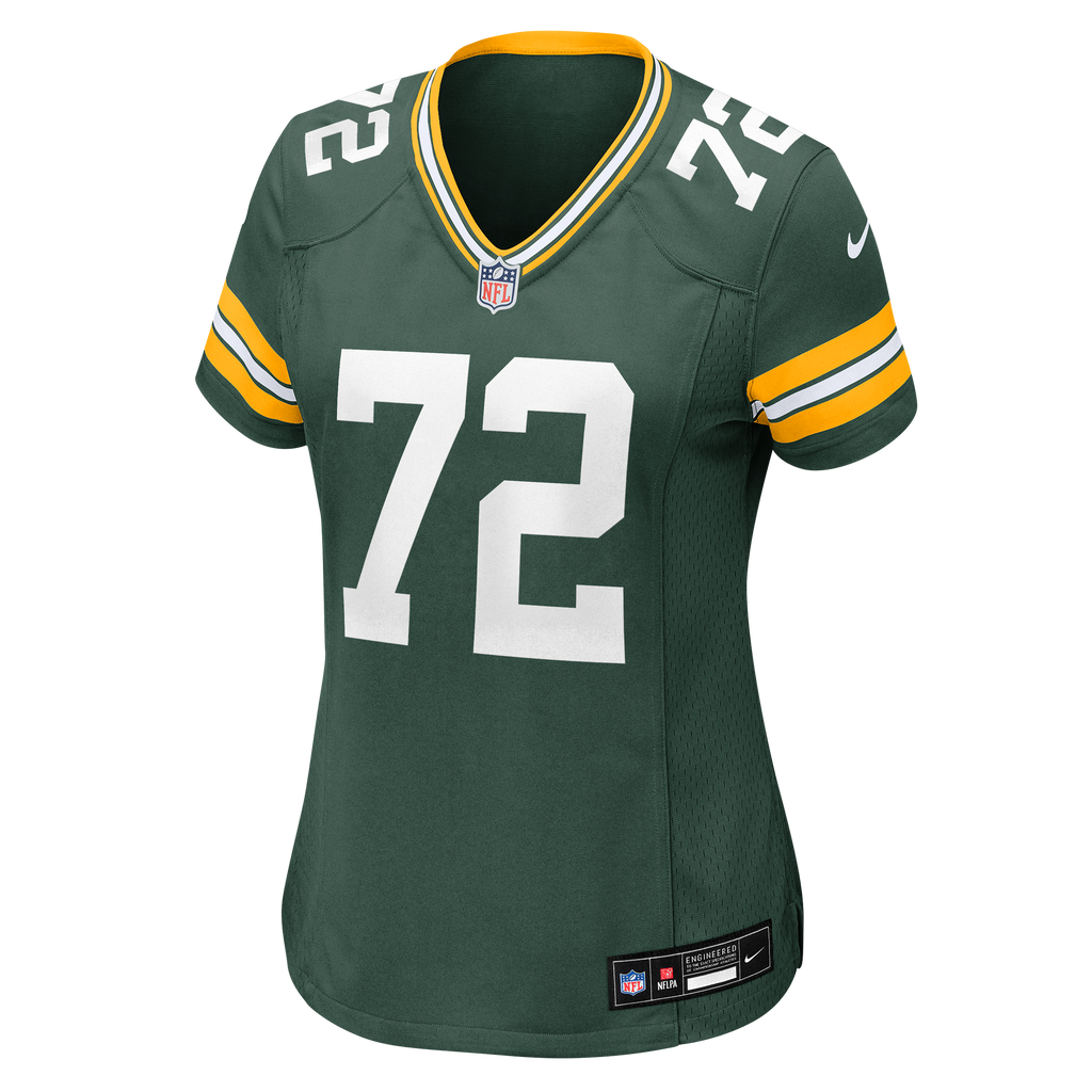Women's Green Bay Packers Brant Banks Nike Green Team Game Jersey