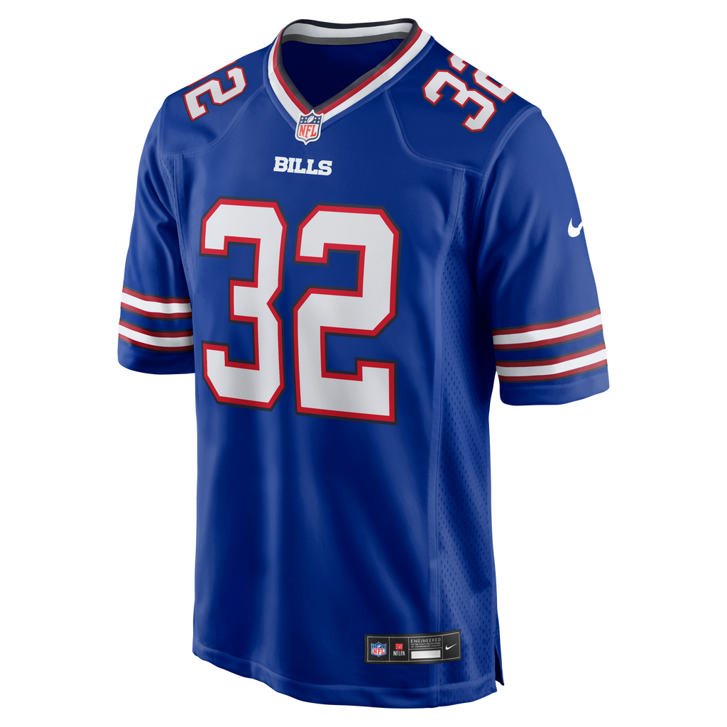 Men's Buffalo Bills Toriano Pride Jr Nike Royal Team Game Jersey