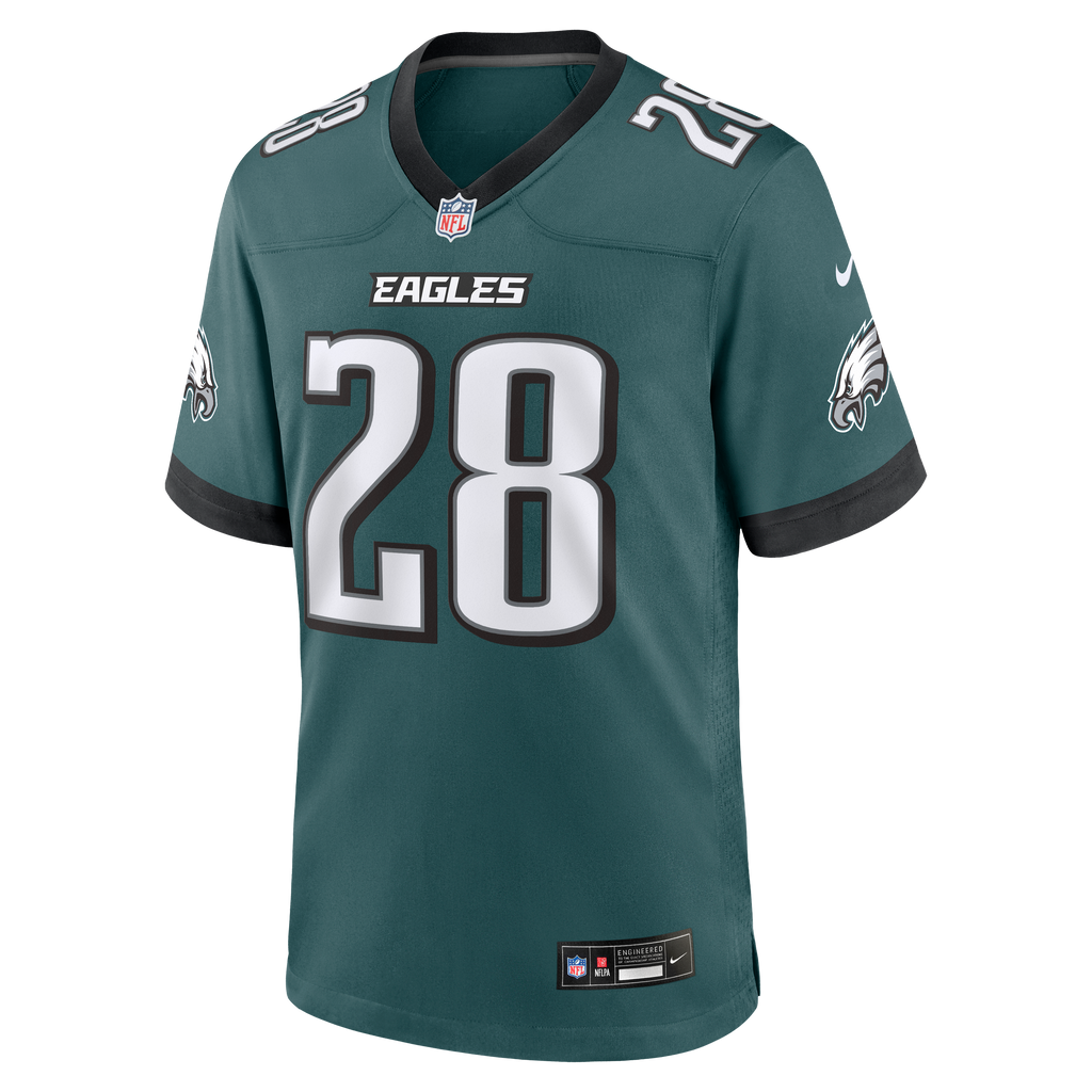 Men's Philadelphia Eagles Will Shipley Nike Midnight Green Team Game Jersey