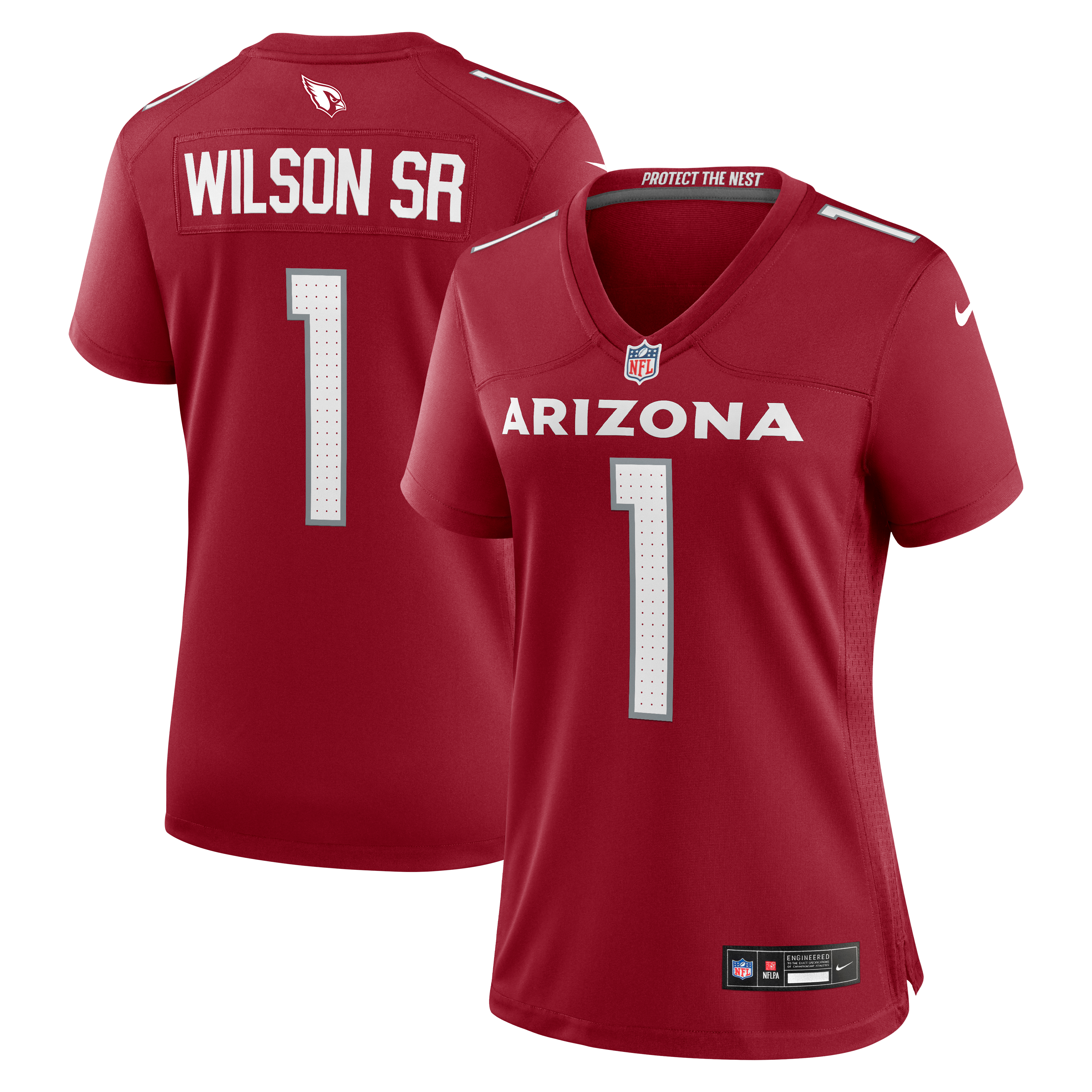 Women's Arizona Cardinals Mack Wilson Nike Cardinal Team Game Jersey