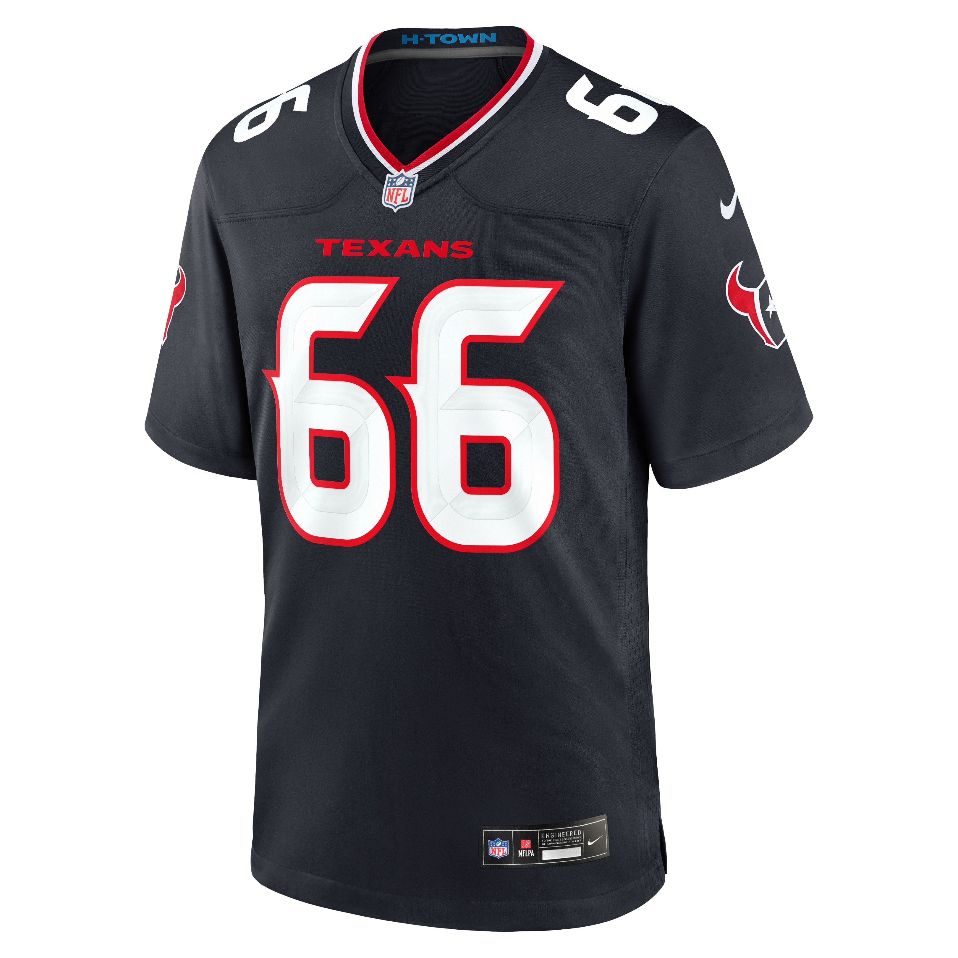 Men's Houston Texans Keylan Rutledge Nike Navy 2026 Nfl Draft First Round Pick No 26 Team Game Jersey