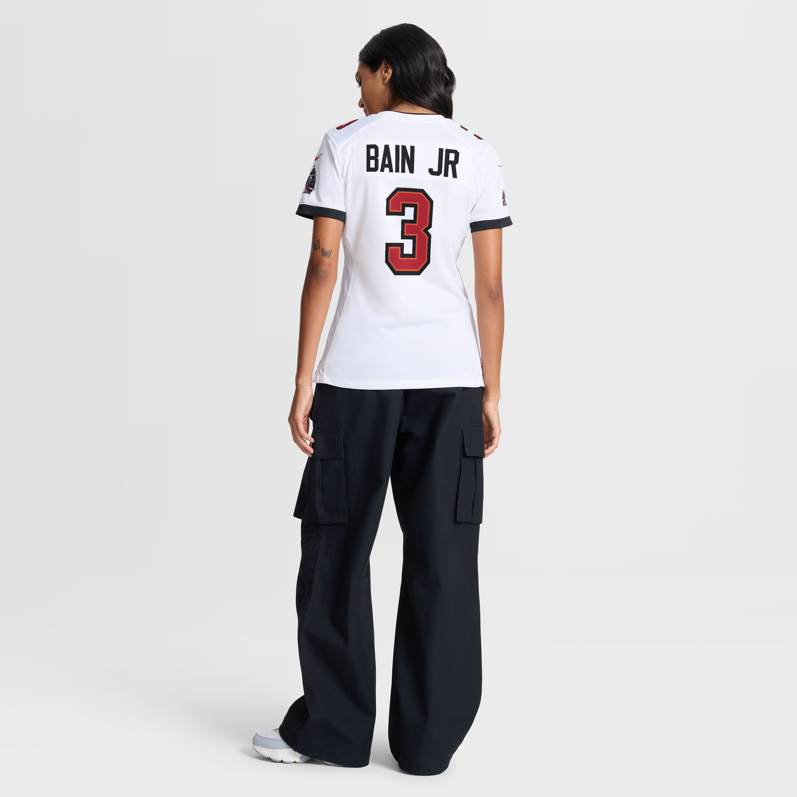 Women's Tampa Bay Buccaneers Rueben Bain Jr Nike White Game Jersey