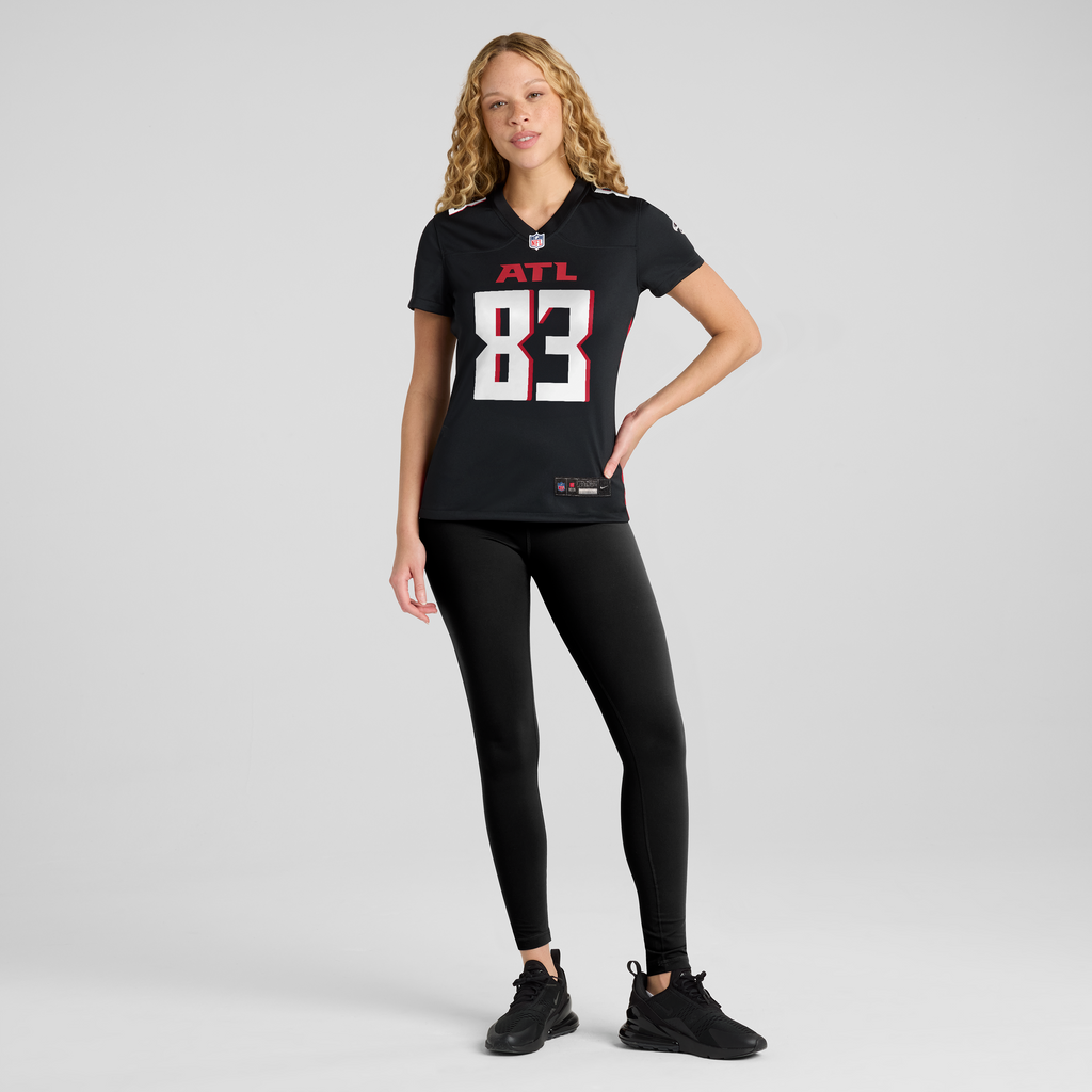 Women's Atlanta Falcons Deven Thompkins Nike Black Team Game Jersey
