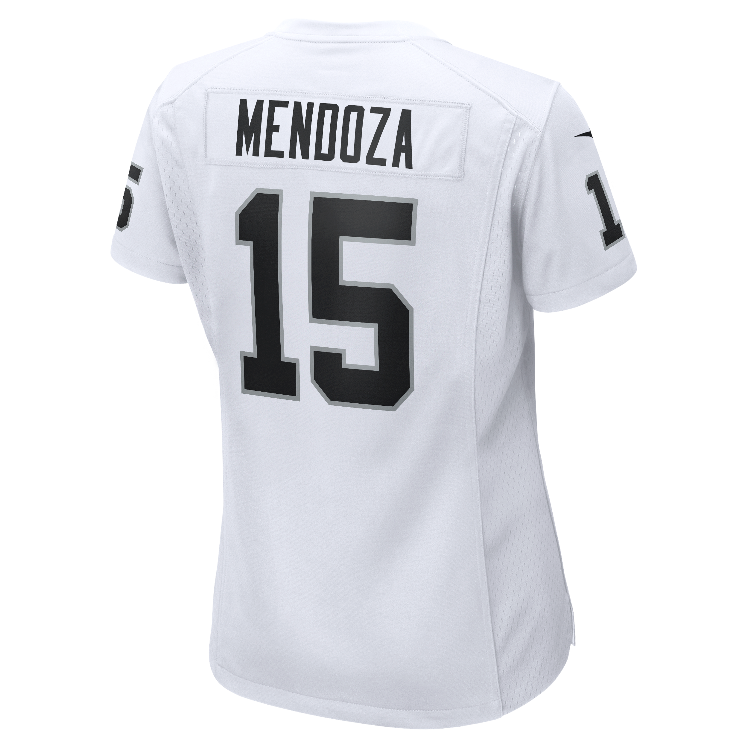 Women's Las Vegas Raiders Fernando Mendoza Nike White Game Player Jersey