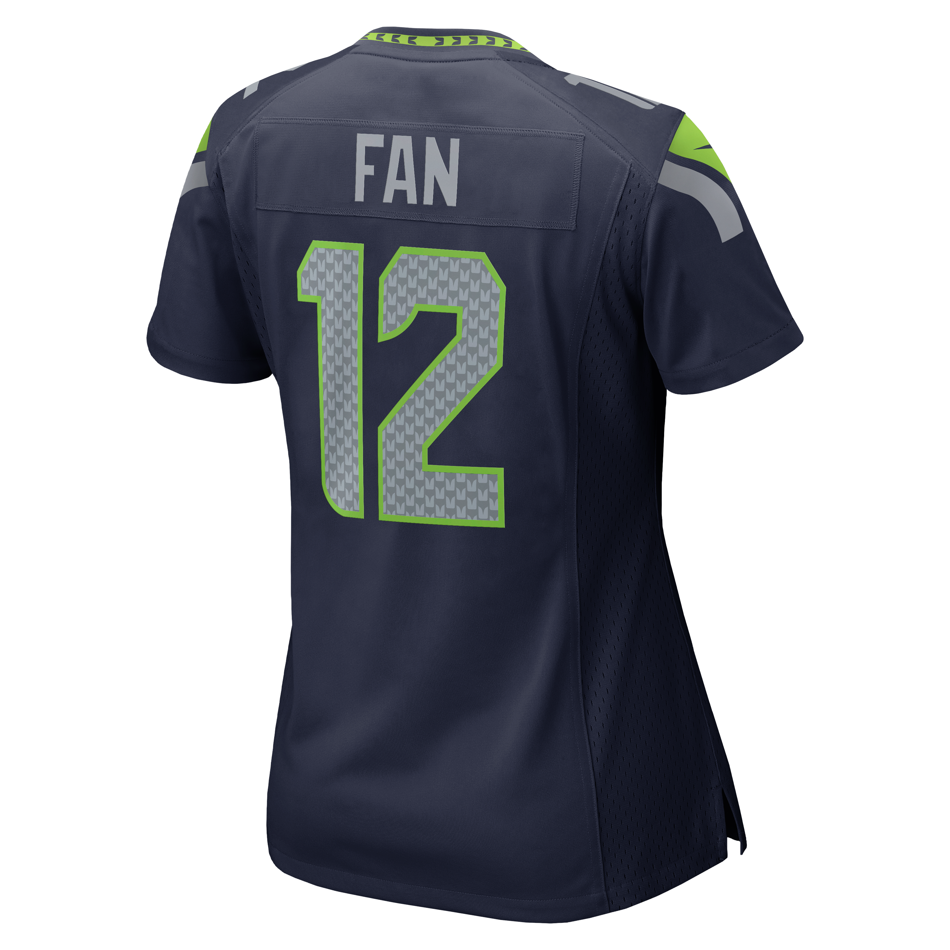 Women's Seattle Seahawks 12S Nike College Navy Team Game Jersey