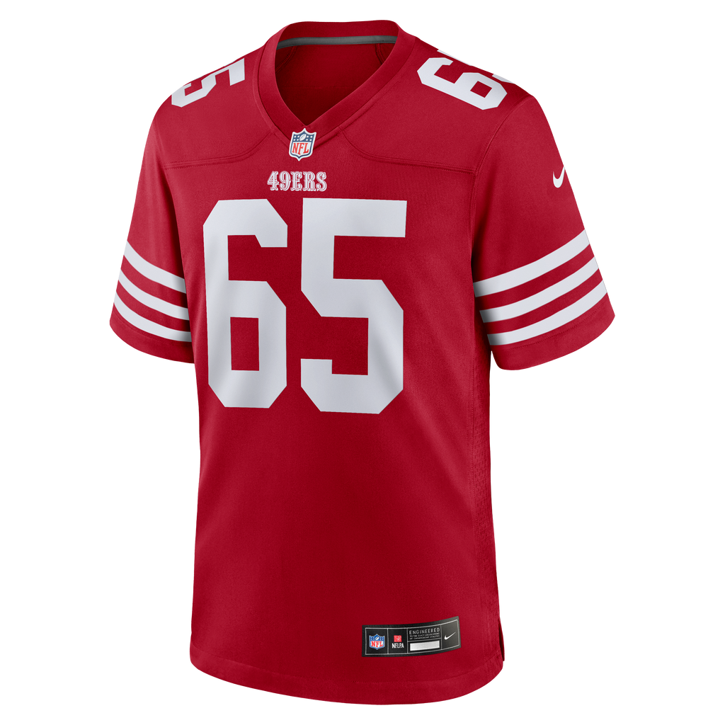 Men's San Francisco 49Ers Robert Jones Nike Scarlet Team Game Jersey