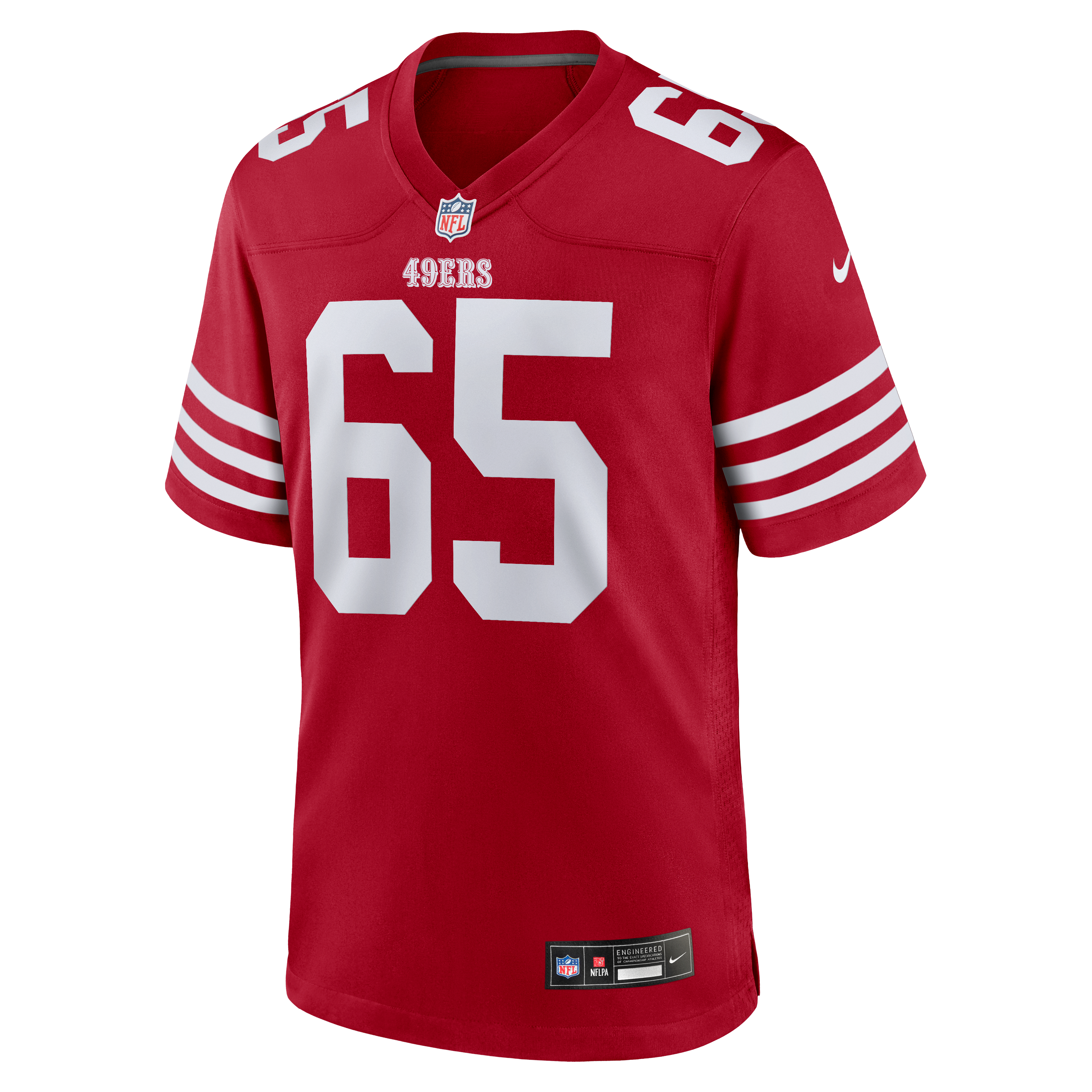 Men's San Francisco 49Ers Robert Jones Nike Scarlet Team Game Jersey