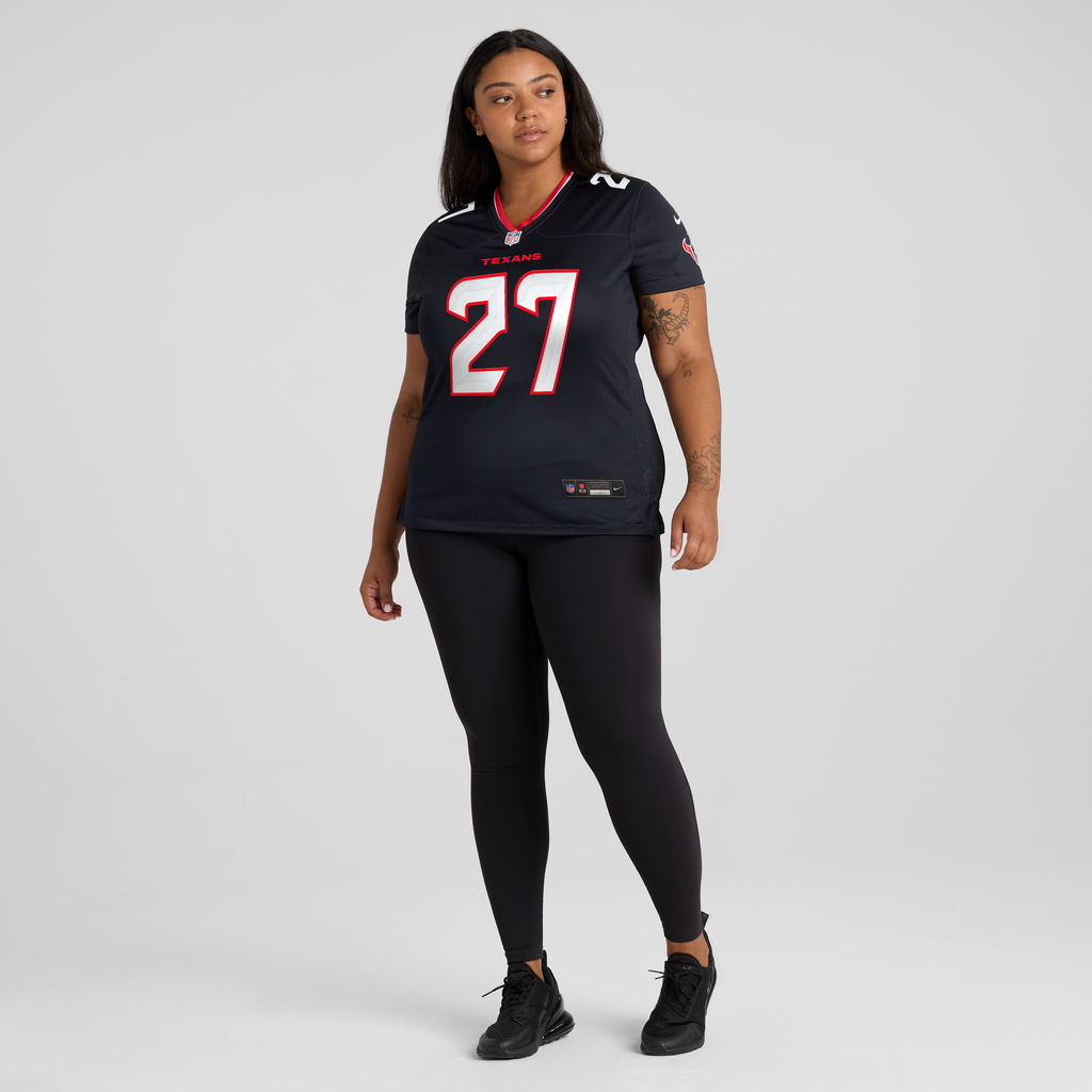 Women's Houston Texans Kamari Ramsey Nike Navy Team Game Jersey
