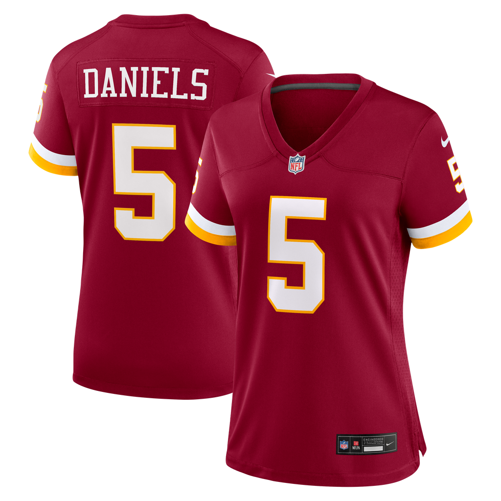 Women's Washington Commanders Jayden Daniels Nike Burgundy Game Jersey
