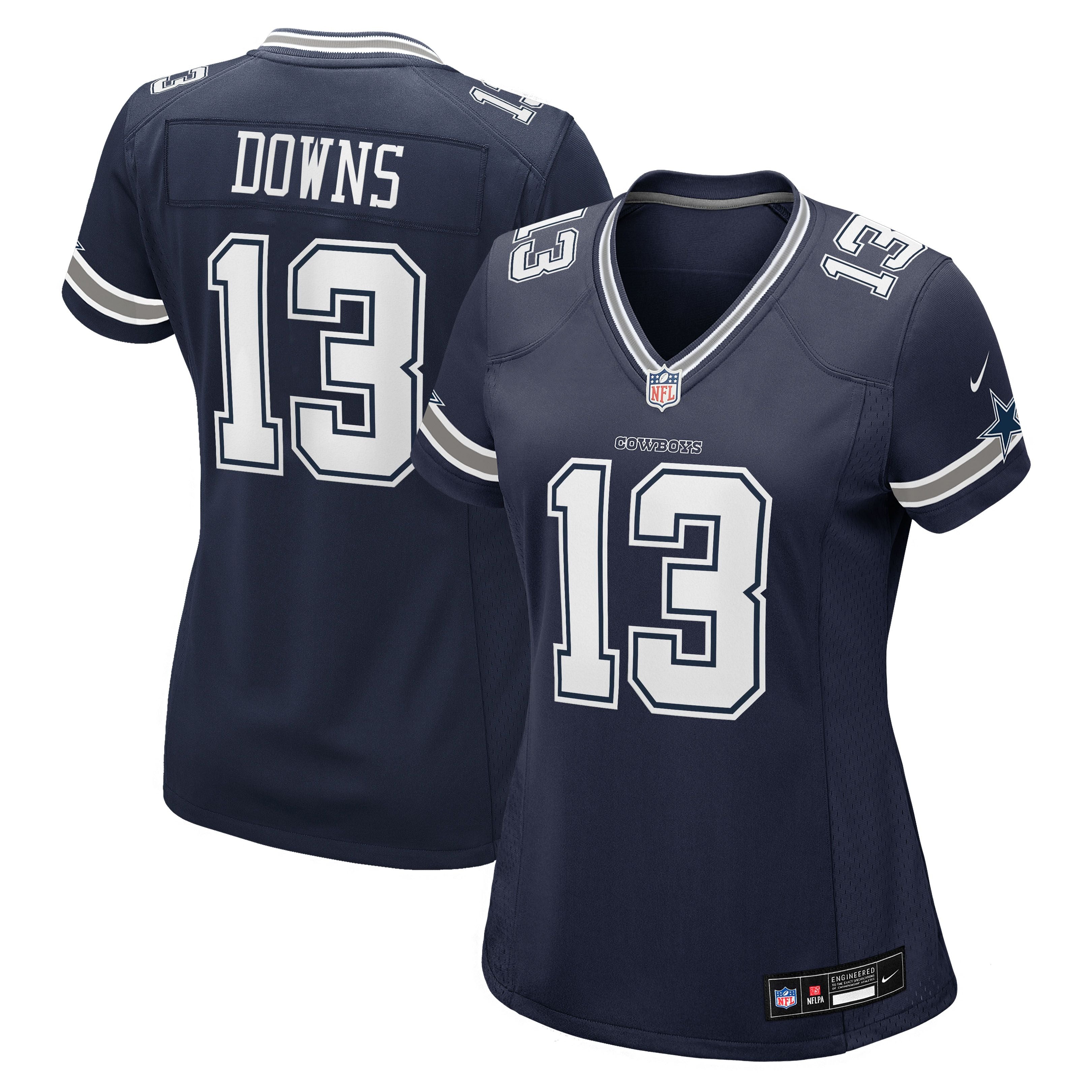 Women's Dallas Cowboys Caleb Downs Nike Navy Game Jersey