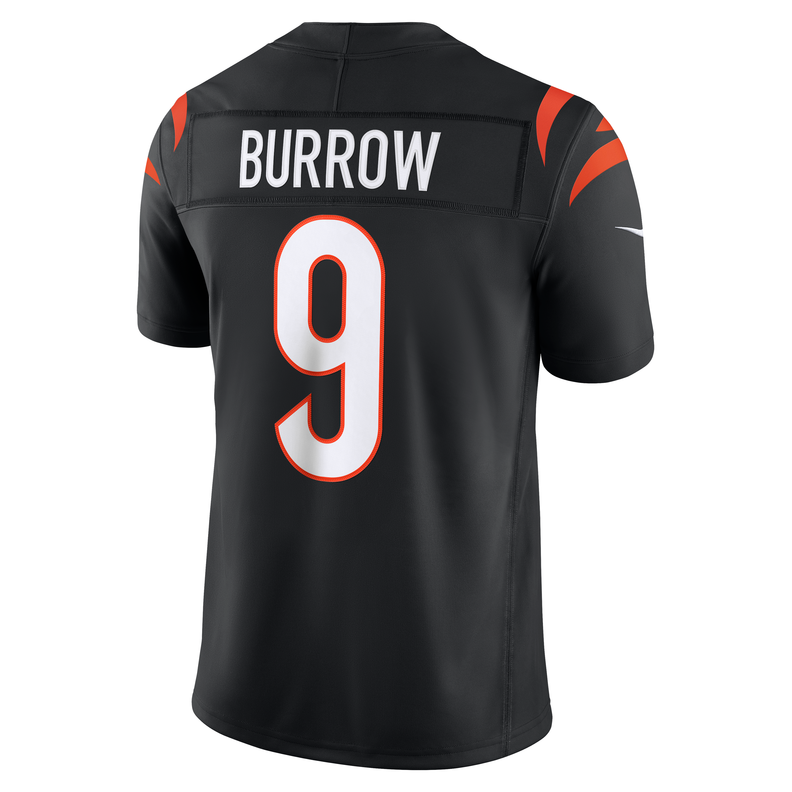 Men's Cincinnati Bengals Joe Burrow Nike Black Team Vapor Fuse Stitched Limited Jersey