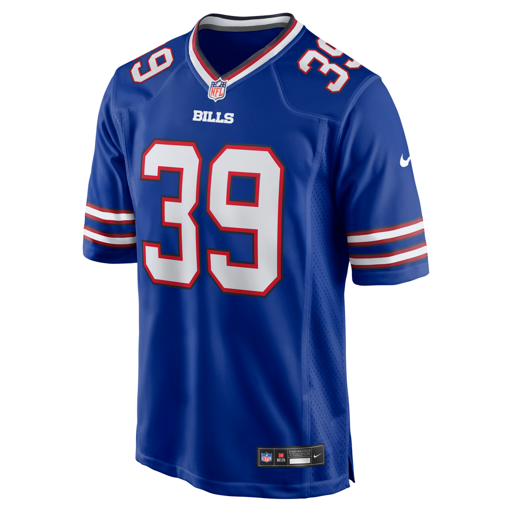 Men's Buffalo Bills Tommy Doman Nike Royal Team Game Jersey