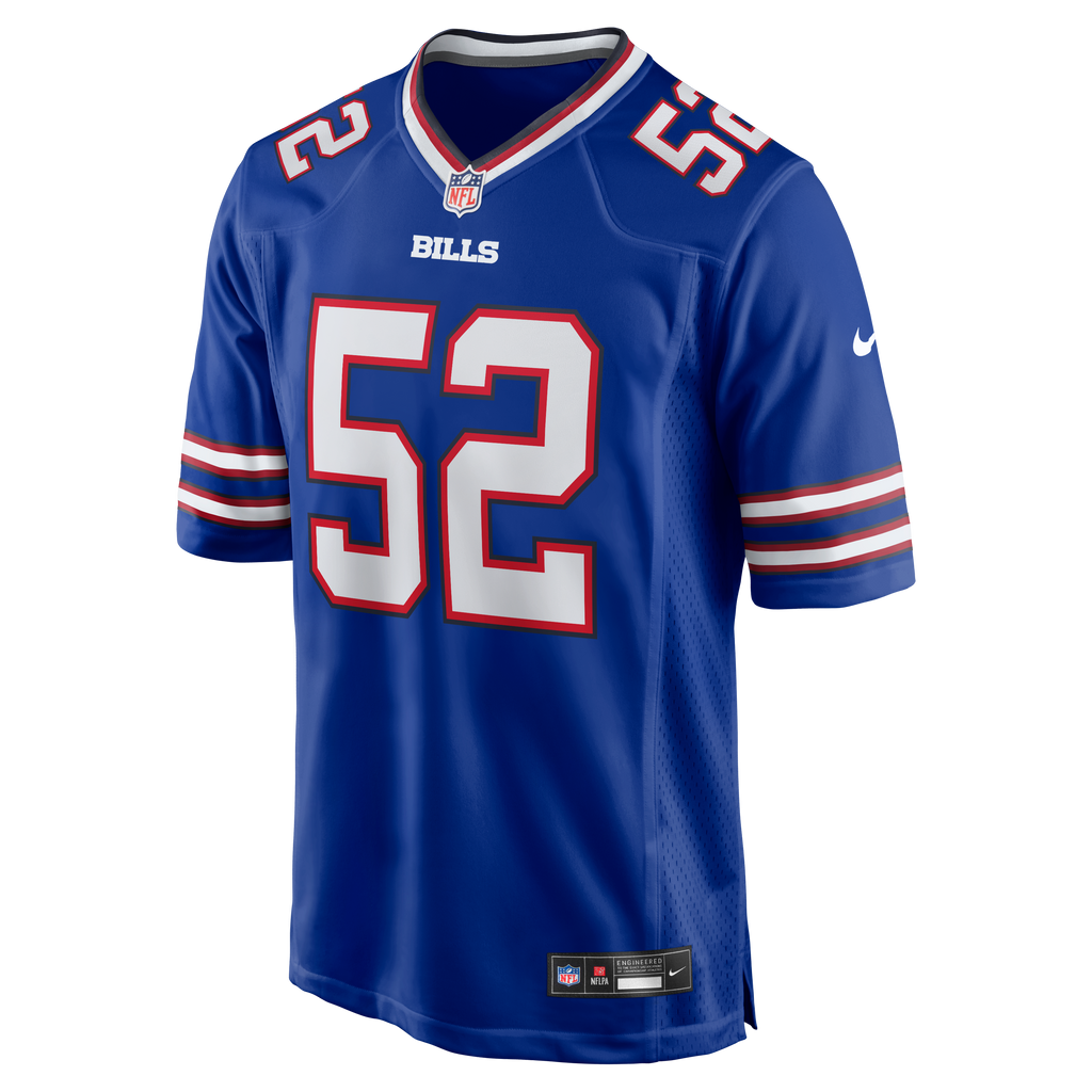 Men's Buffalo Bills Kaleb Elarms Orr Nike Royal Team Game Jersey