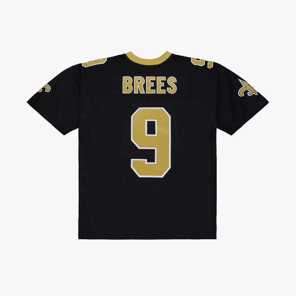 Men's New Orleans Saints Drew Brees Mitchell And Ness Black 2009 Legacy Jersey