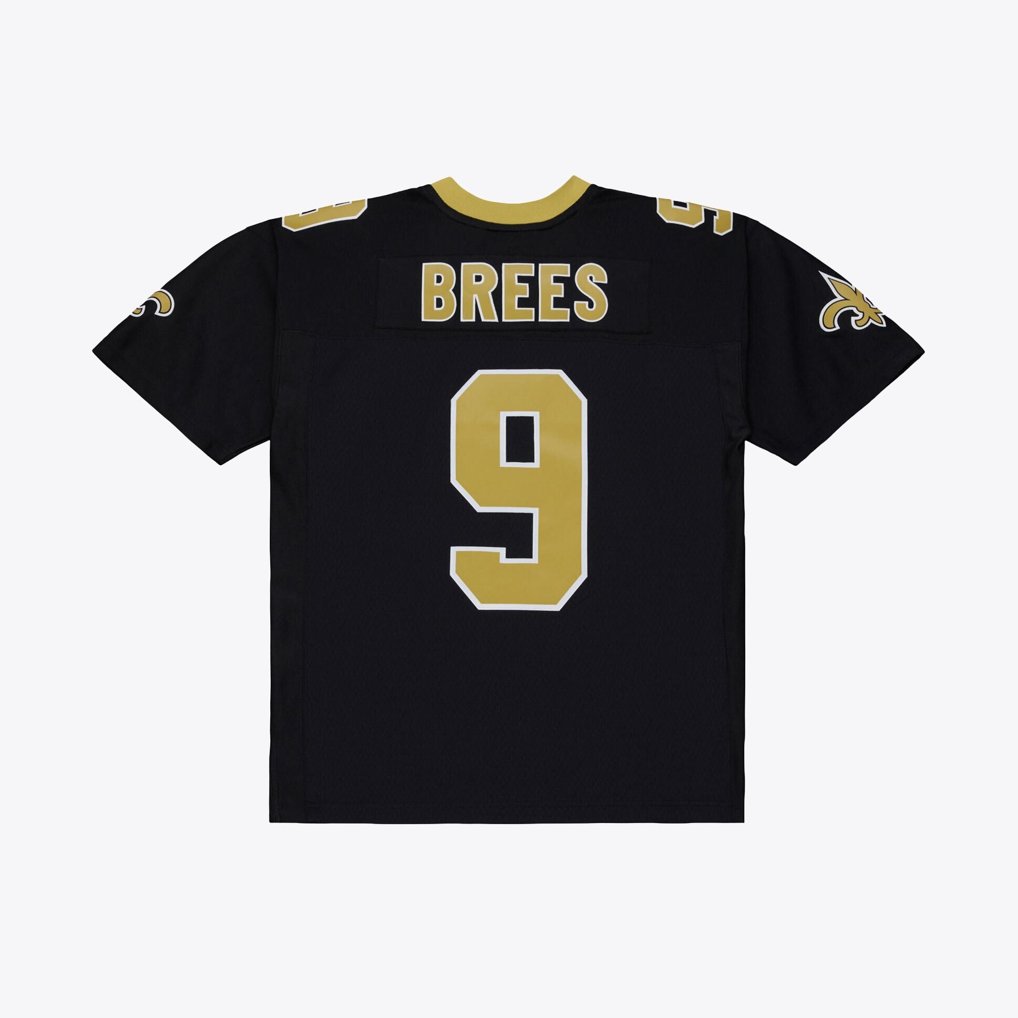 Men's New Orleans Saints Drew Brees Mitchell And Ness Black 2009 Legacy Jersey