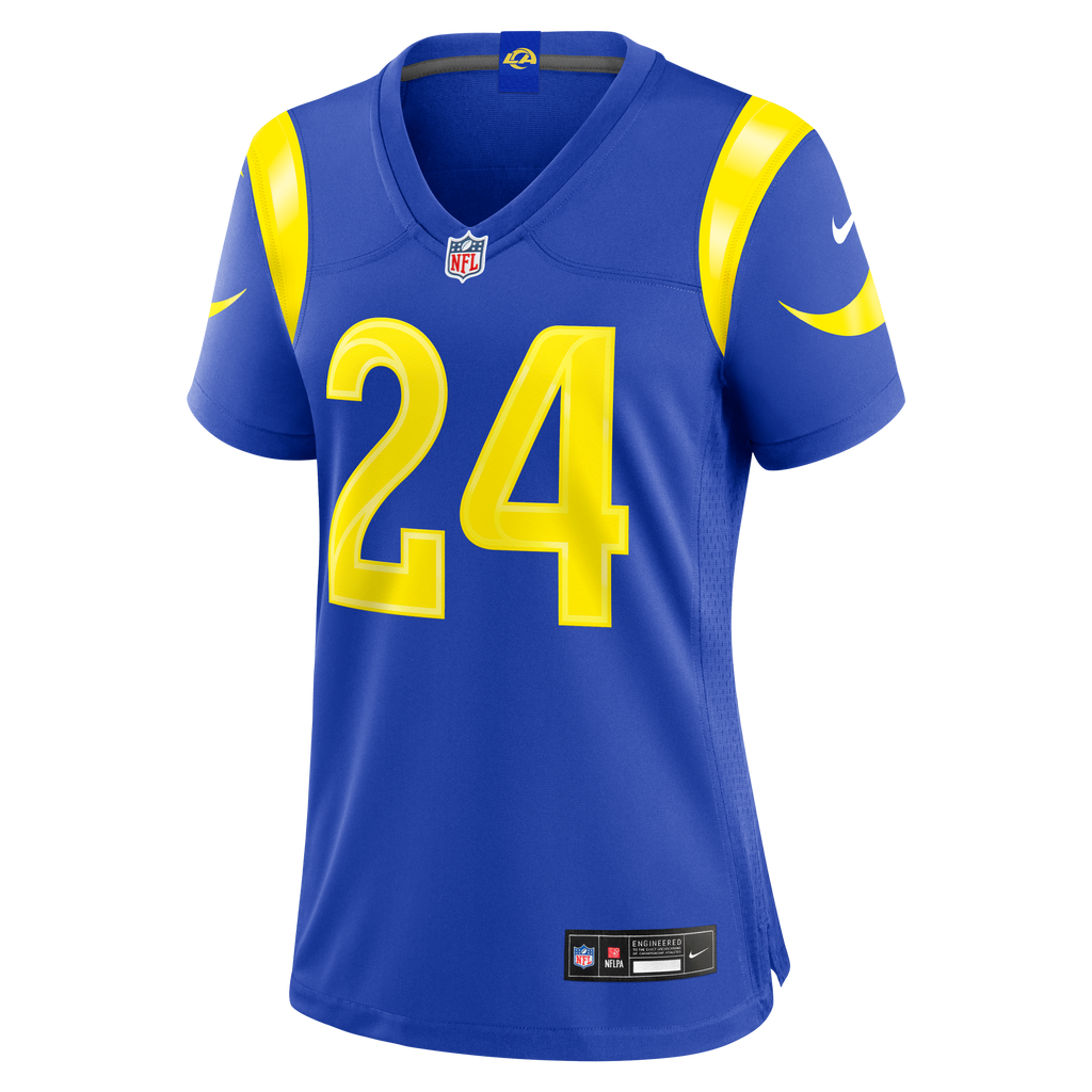 Women's Los Angeles Rams Blake Corum Nike Royal Team Game Jersey