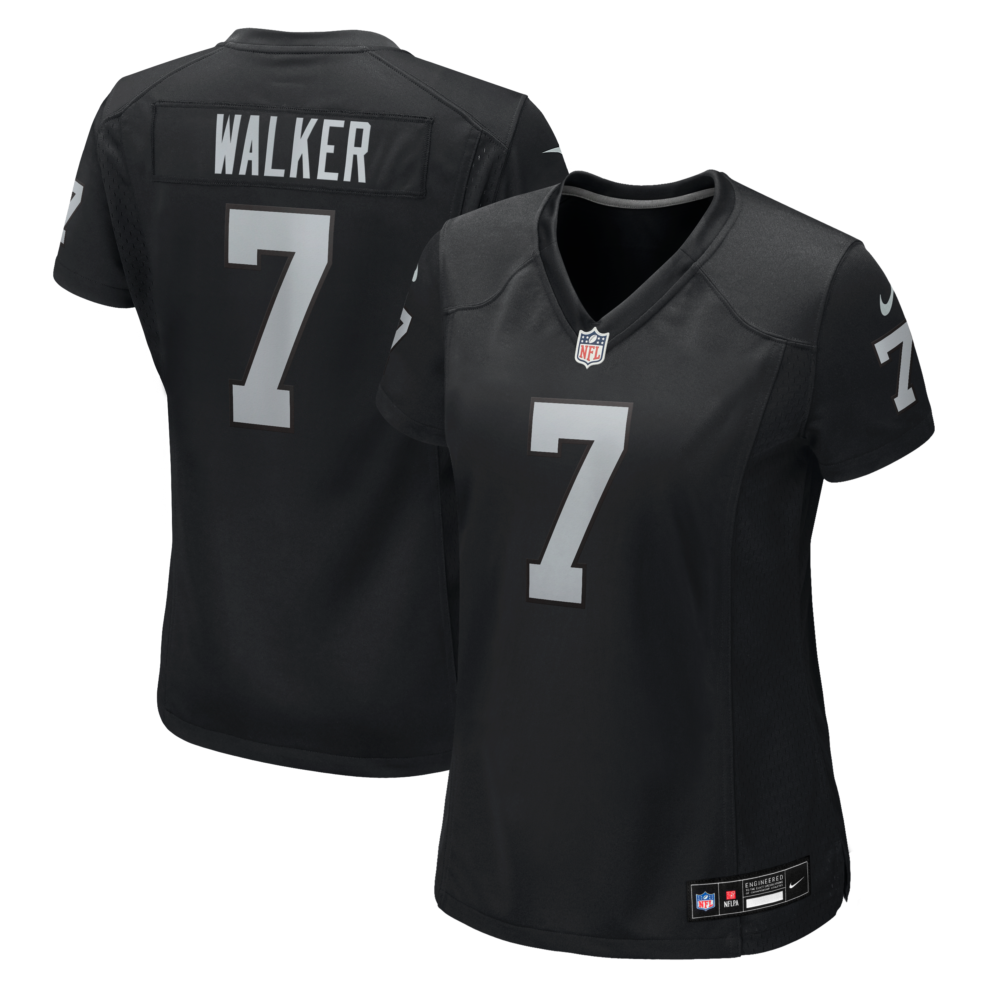 Women's Las Vegas Raiders Quay Walker Nike Black Team Game Jersey