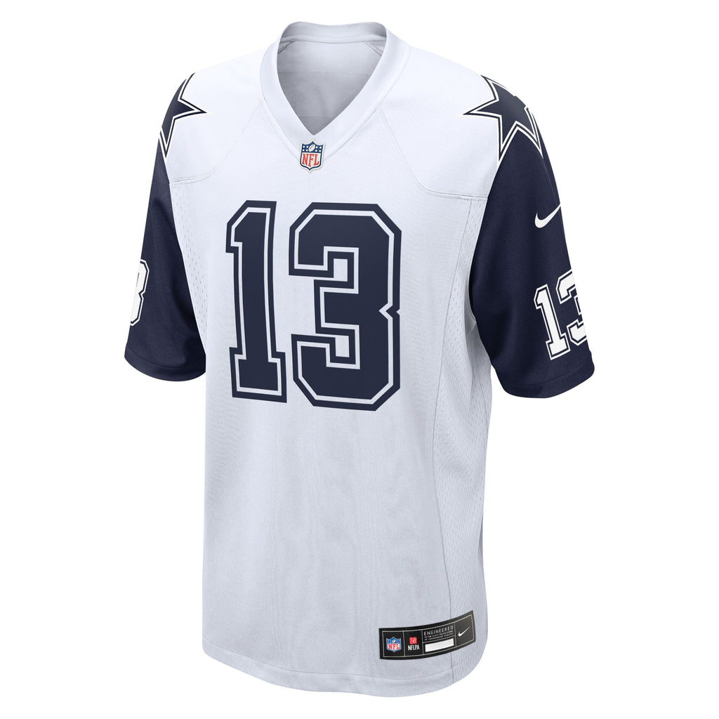 Men's Dallas Cowboys Caleb Downs Nike White Alternate Game Jersey