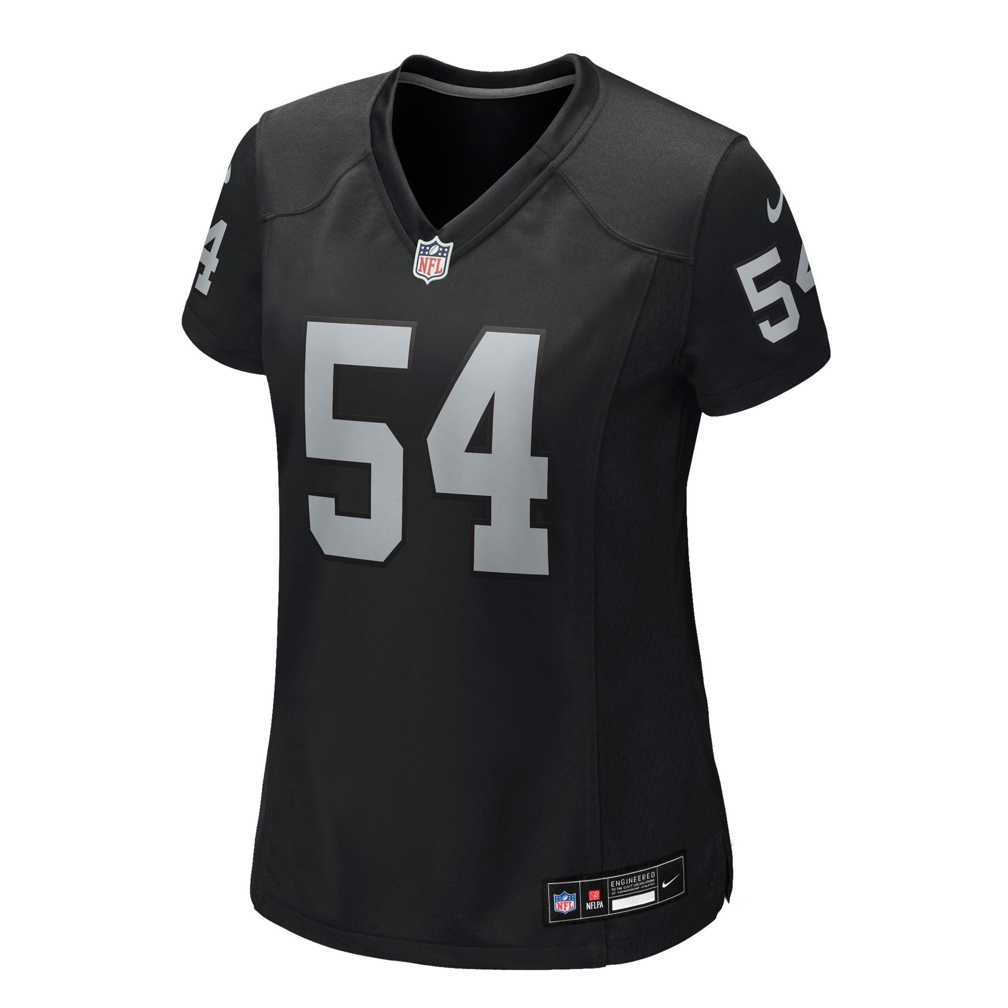 Women's Las Vegas Raiders Brennan Jackson Nike Black Team Game Jersey
