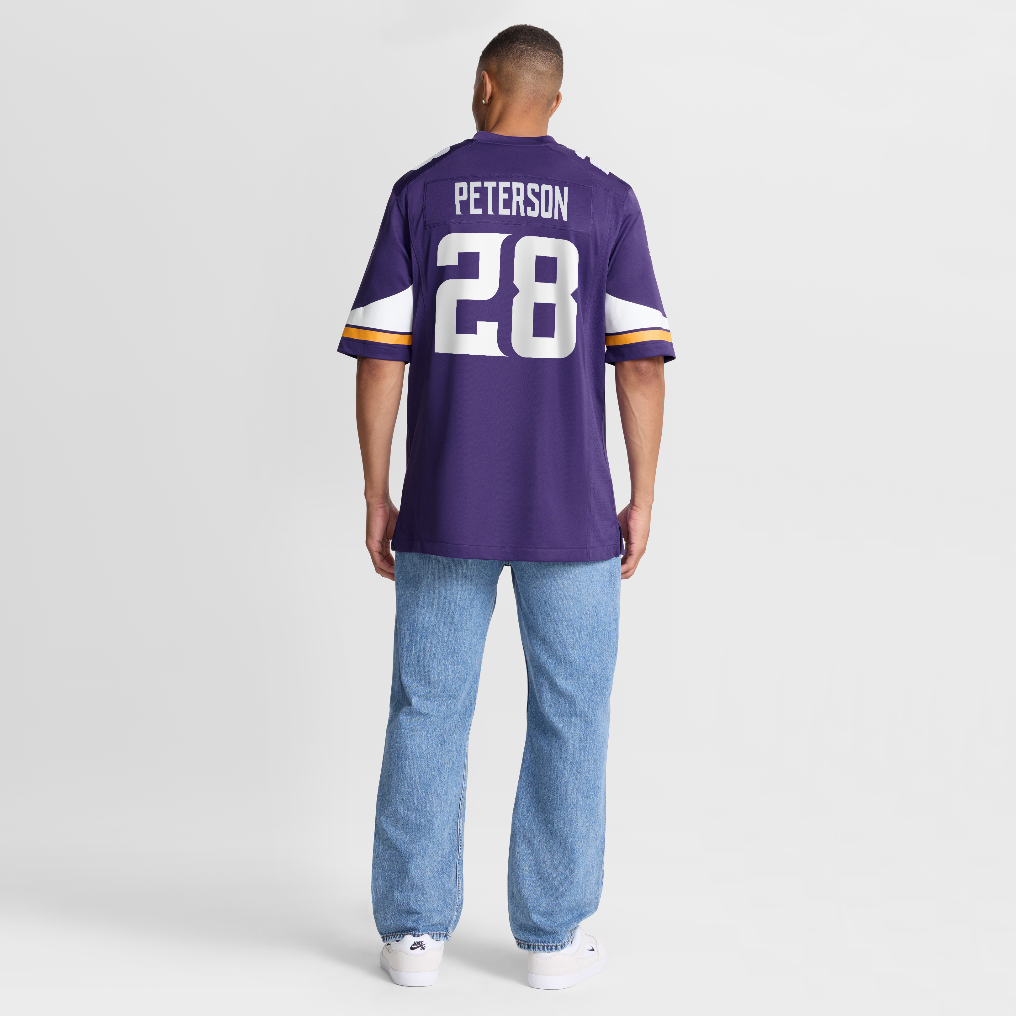 Men's Minnesota Vikings Adrian Peterson Nike Purple Team Retired Game Jersey