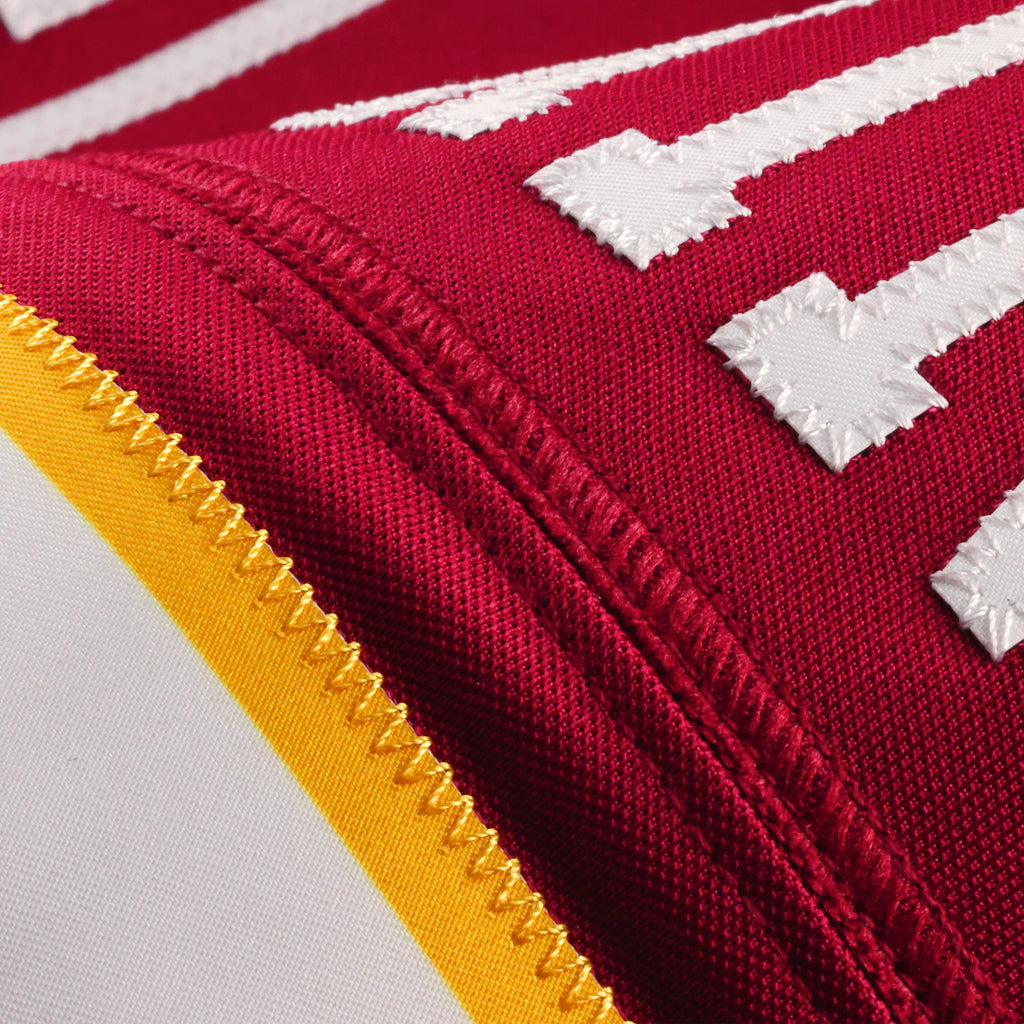 Men's Washington Commanders Mike Sainristil Nike Burgundy Team Vapor Fuse Stitched Limited Jersey