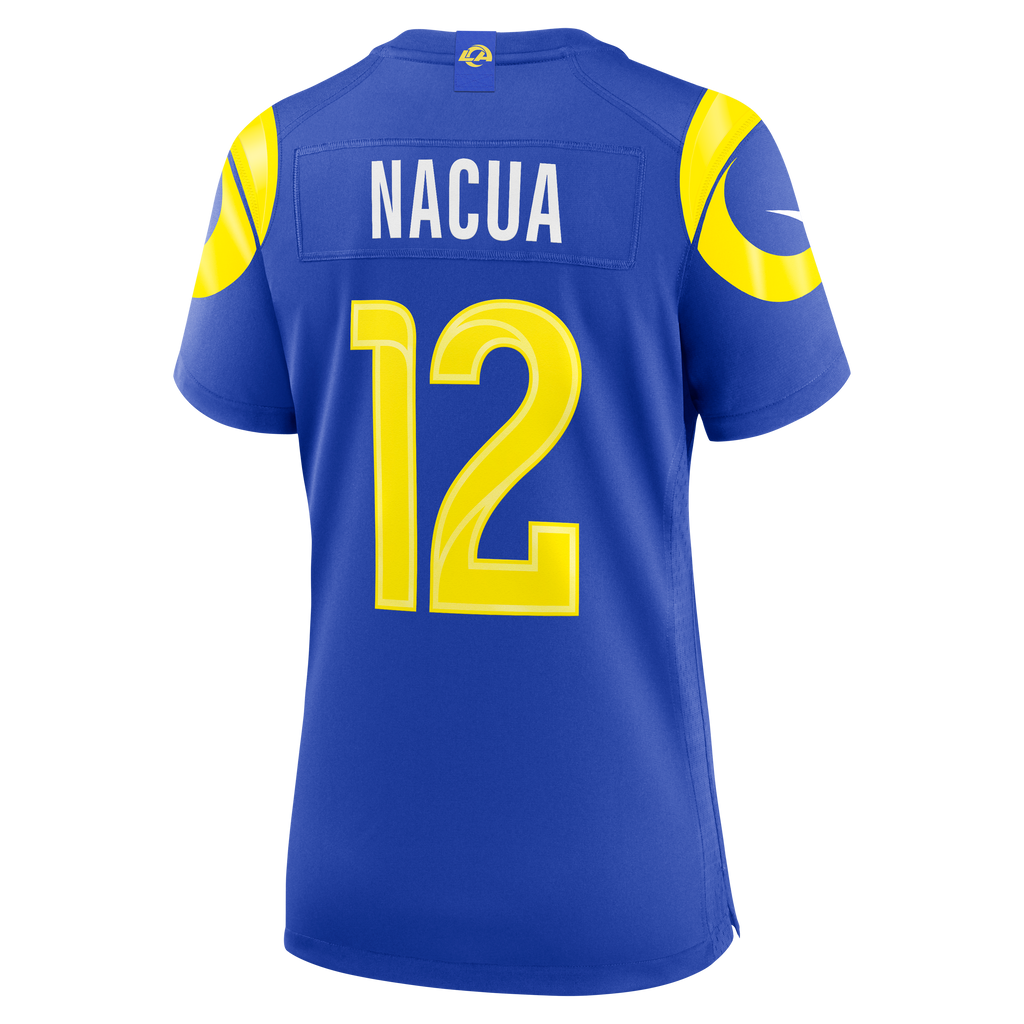 Women's Los Angeles Rams Puka Nacua Nike Royal Game Jersey