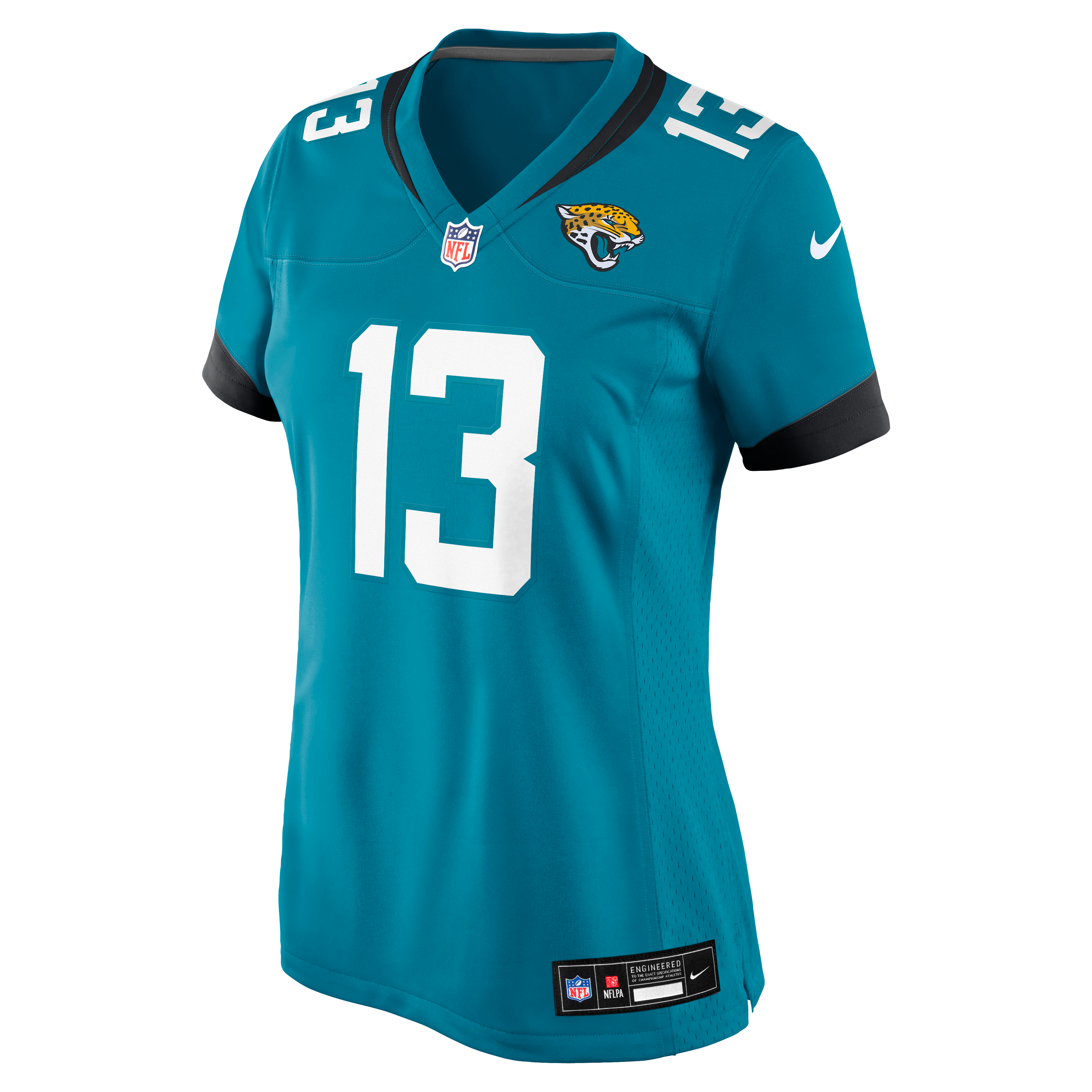 Women's Jacksonville Jaguars Tim Jones Nike Teal Team Game Jersey