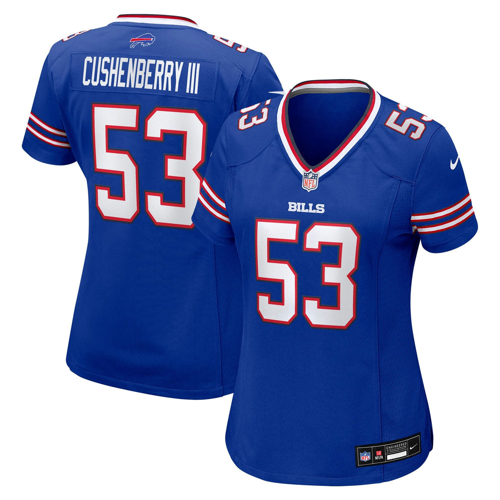 Women's Buffalo Bills Lloyd Cushenberry Iii Nike Royal Team Game Jersey