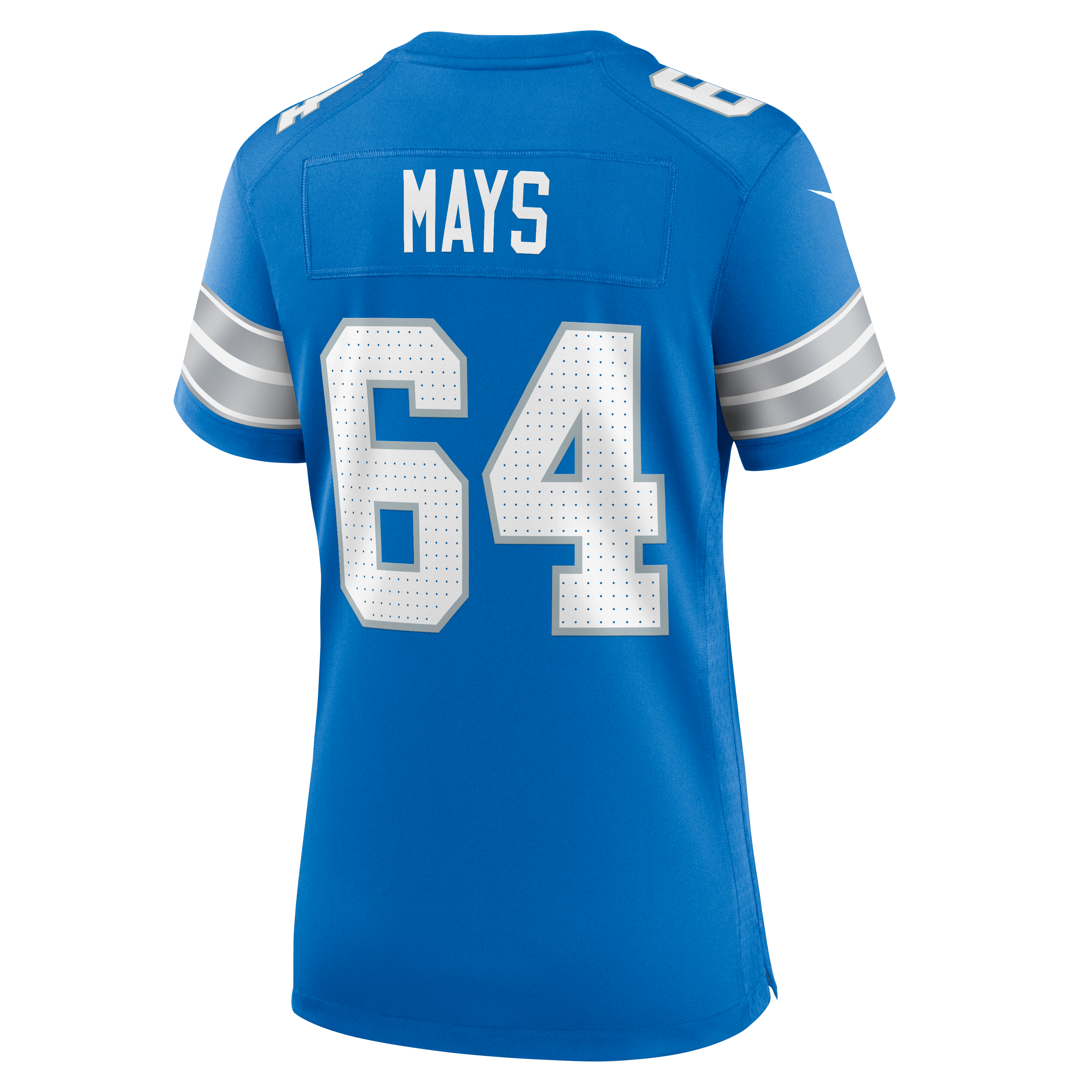 Women's Detroit Lions Cade Mays Nike Blue Team Game Jersey