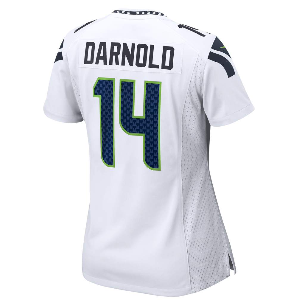 Women's Seattle Seahawks Sam Darnold Nike White Game Jersey