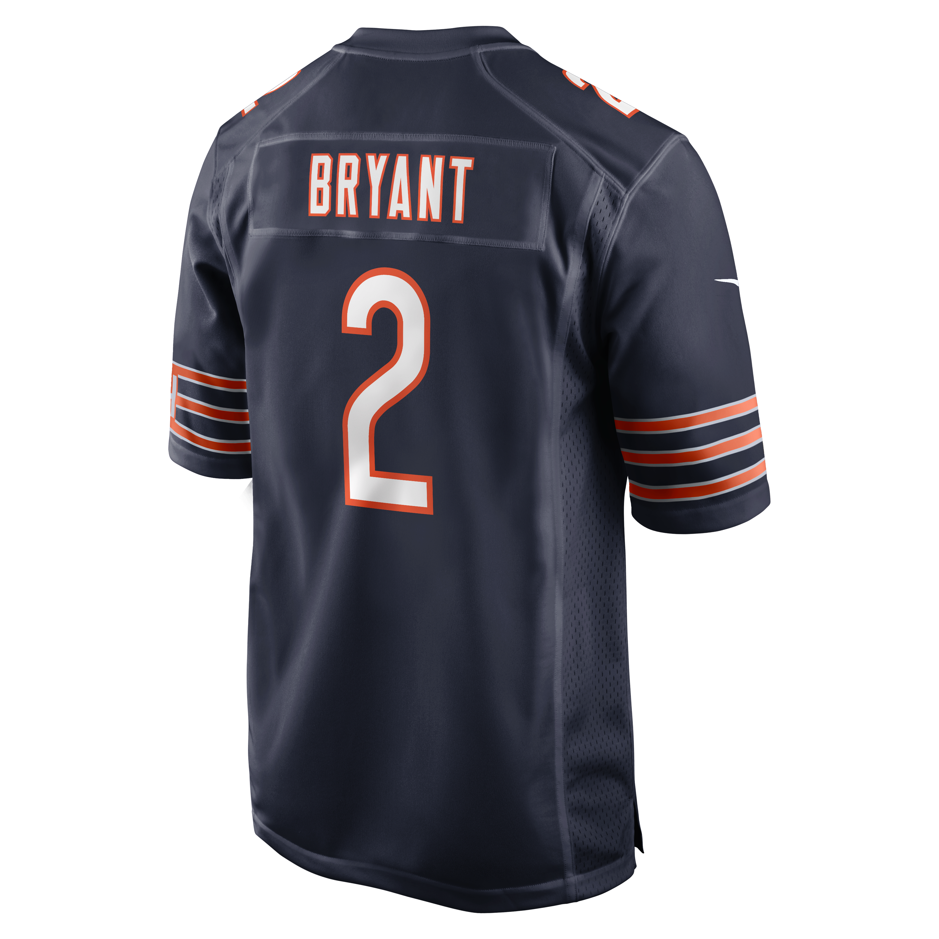 Men's Chicago Bears Coby Bryant Nike Navy Team Game Jersey