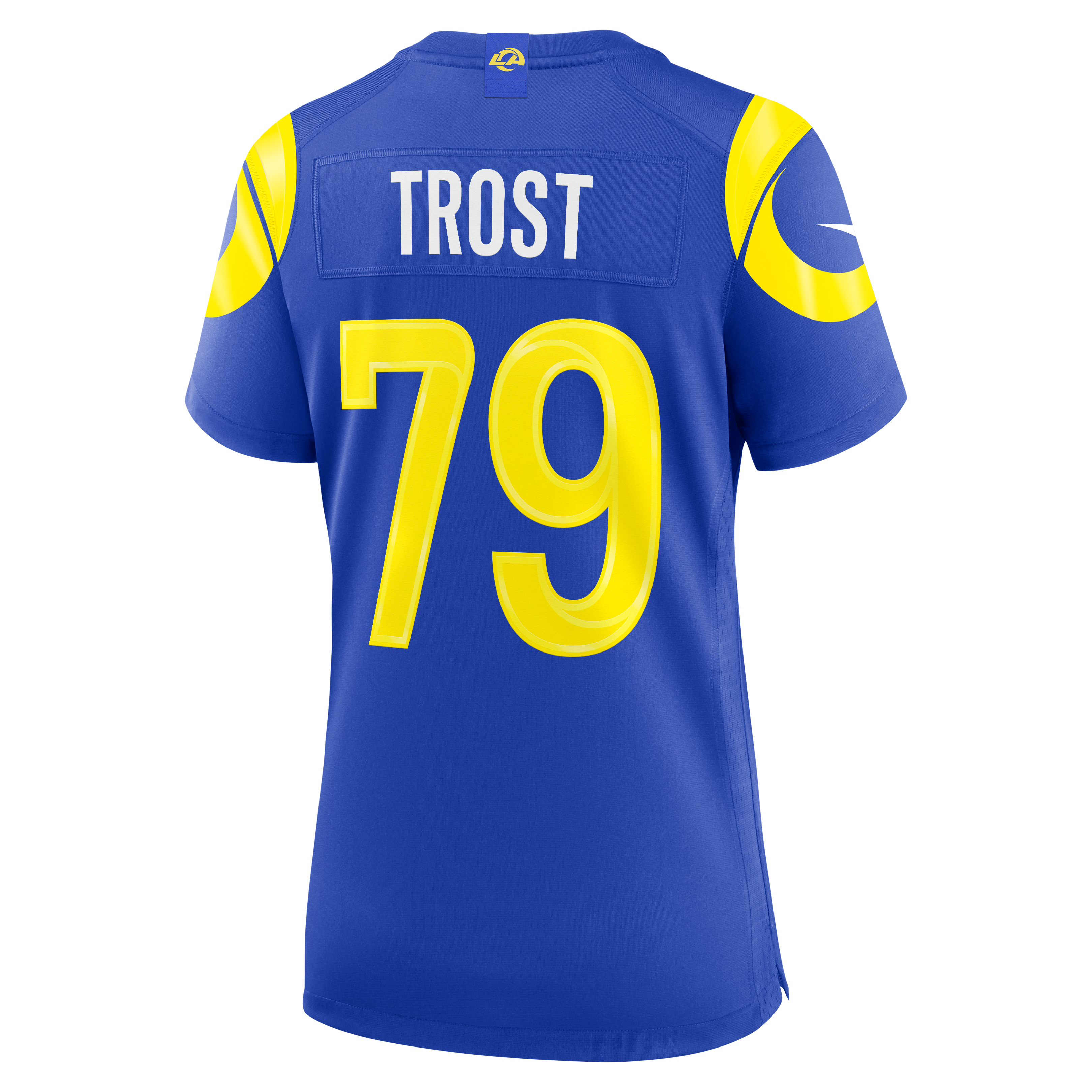 Women's Los Angeles Rams Keagen Trost Nike Royal Team Game Jersey