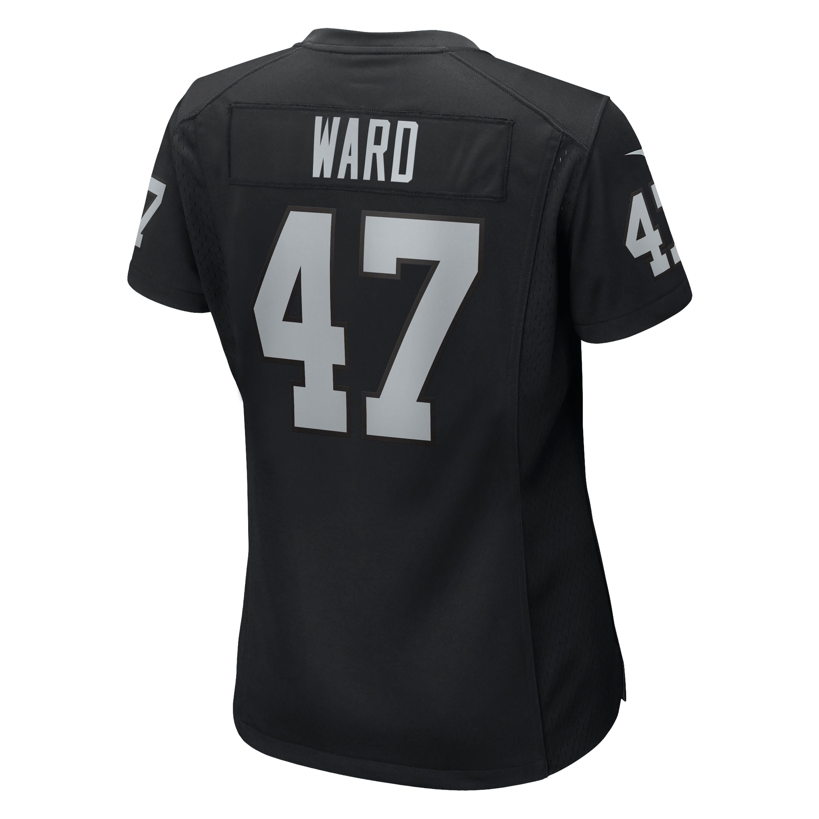 Women's Las Vegas Raiders Alex Ward Nike Black Team Game Jersey