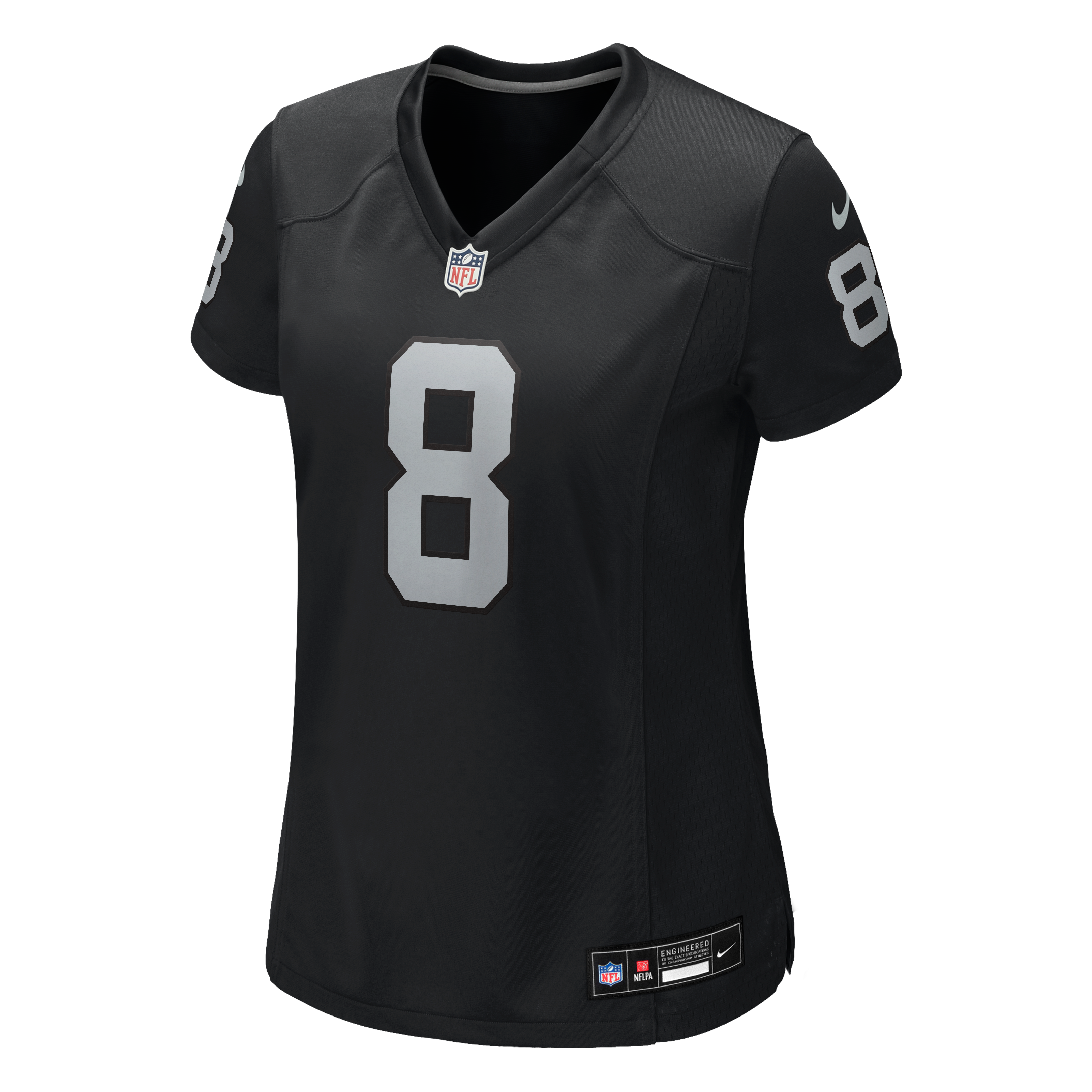 Women's Las Vegas Raiders Kirk Cousins Nike Black Team Game Jersey