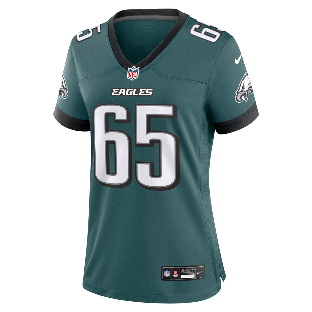 Women's Philadelphia Eagles Lane Johnson Nike Midnight Green Team Game Jersey
