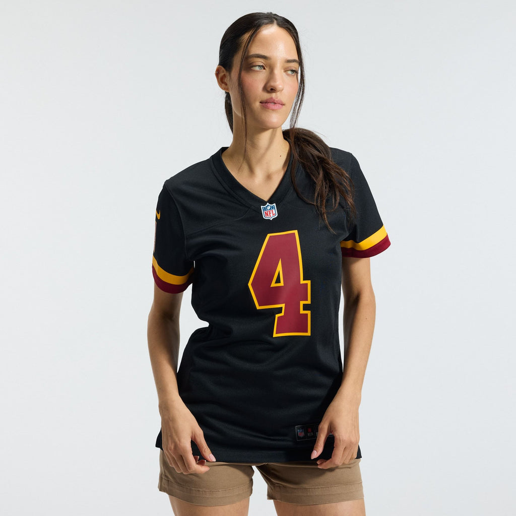 Women's Washington Commanders Frankie Luvu Nike Black Hail Raiser Alternate Game Jersey