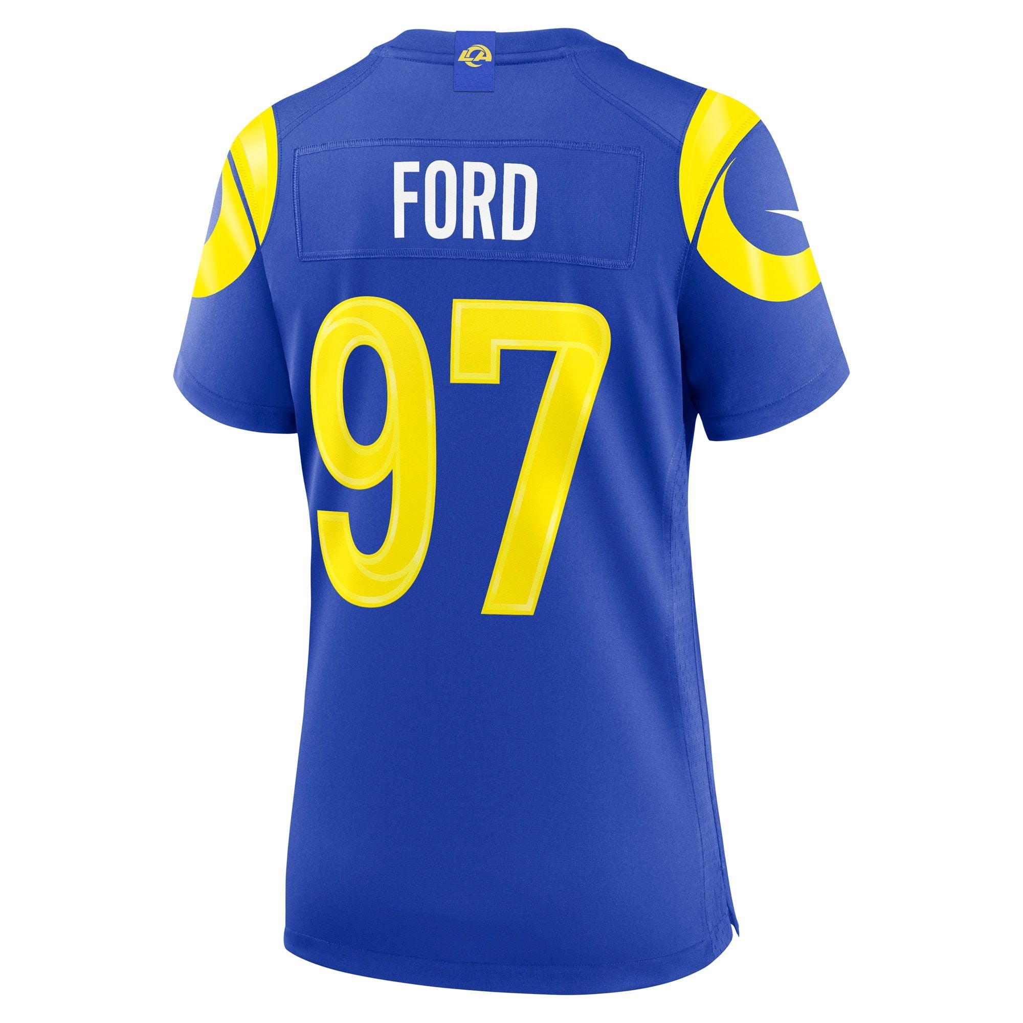 Women's Los Angeles Rams Poona Ford Nike Royal Team Game Jersey