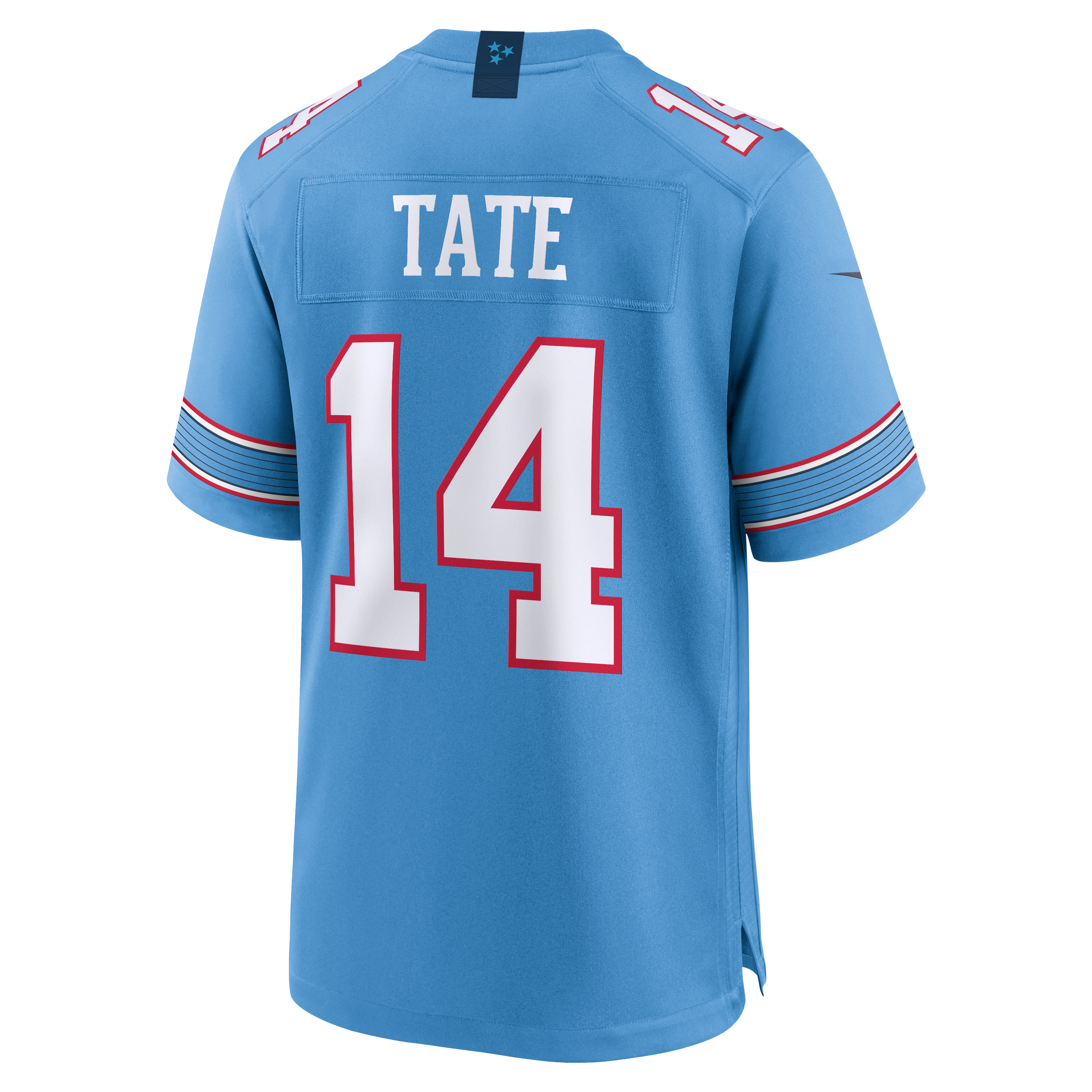 Men's Tennessee Titans Carnell Tate Nike Light Blue 2026 Nfl Draft First Round Pick No 4 Team Game Jersey