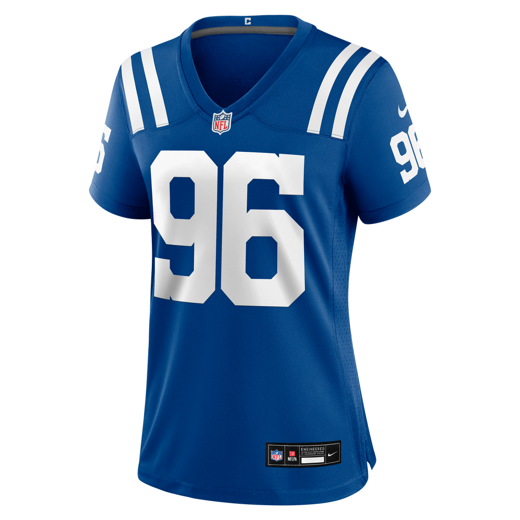 Women's Indianapolis Colts Chris Wormley Nike Royal Team Game Jersey