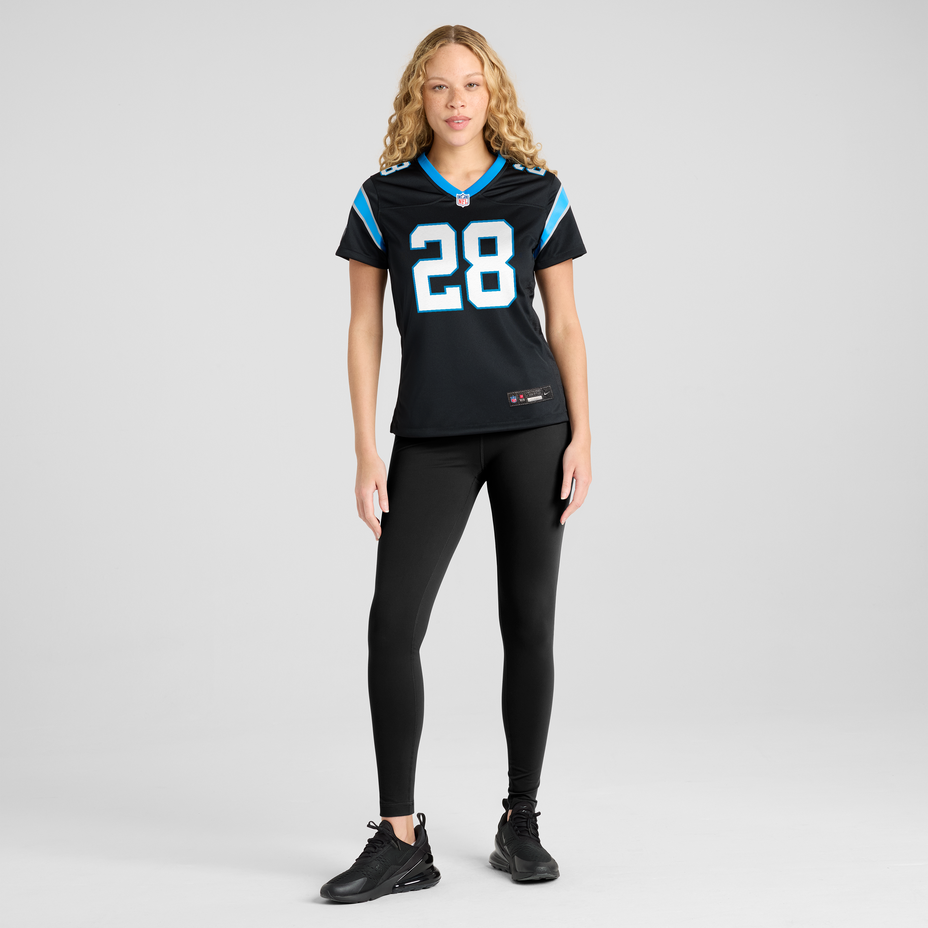 Women's Carolina Panthers Aj Dillon Nike Black Team Game Jersey